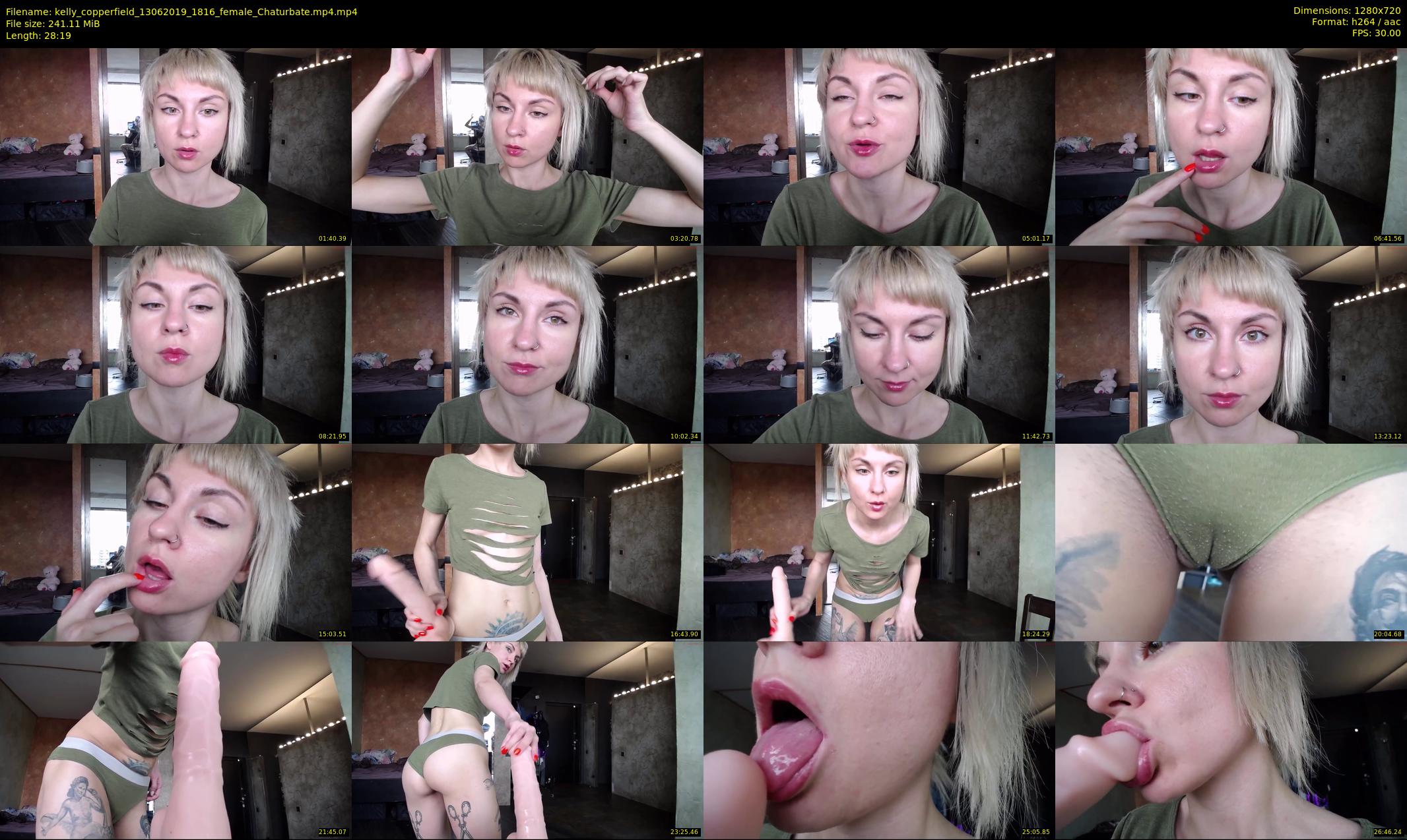 kelly_copperfield — 29 minute Chaturbate female cam show recording, 720p, Jun 13, 2019