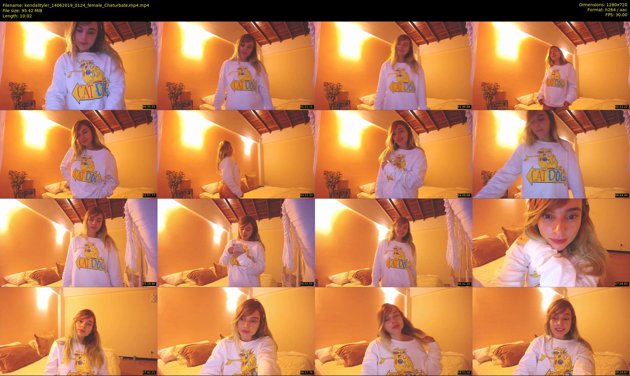 kendalltyler — 11 minute Chaturbate female cam show recording, 720p, Jun 14, 2019