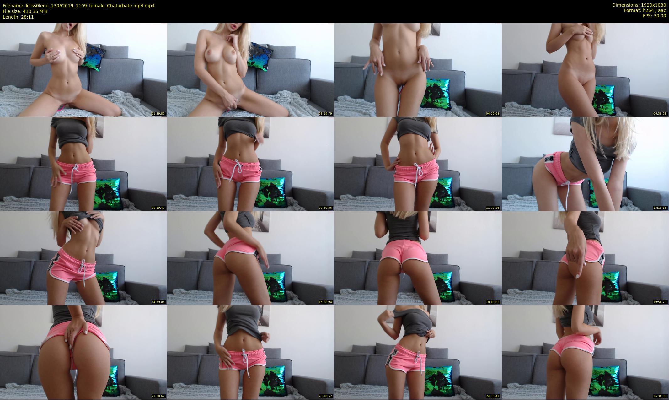 kriss0leoo — 29 minute Chaturbate couple cam show recording, 1080p, Jun 13, 2019