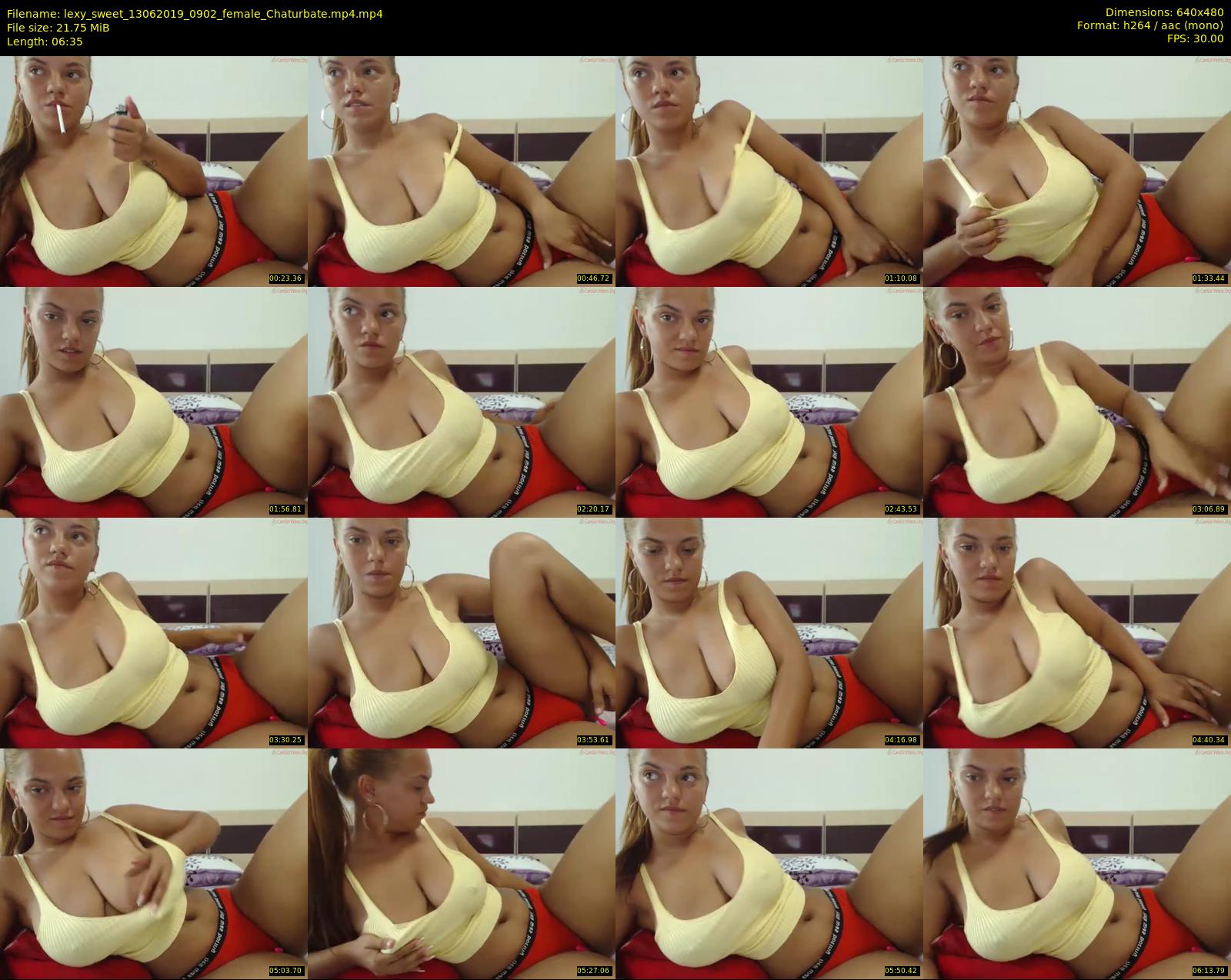 lexy_sweet — 7 minute Chaturbate female cam show recording, 480p, Jun 13, 2019