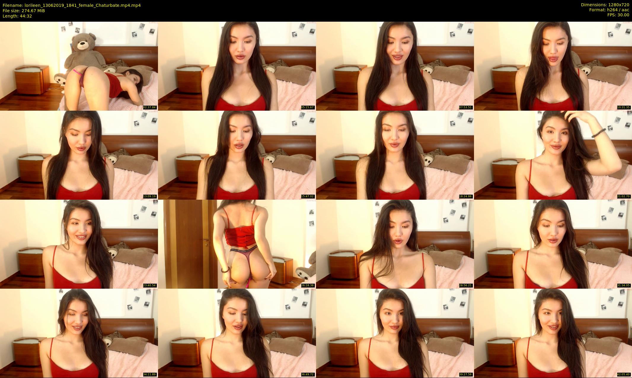 lorileen — 45 minute Chaturbate female cam show recording, 720p, Jun 13, 2019