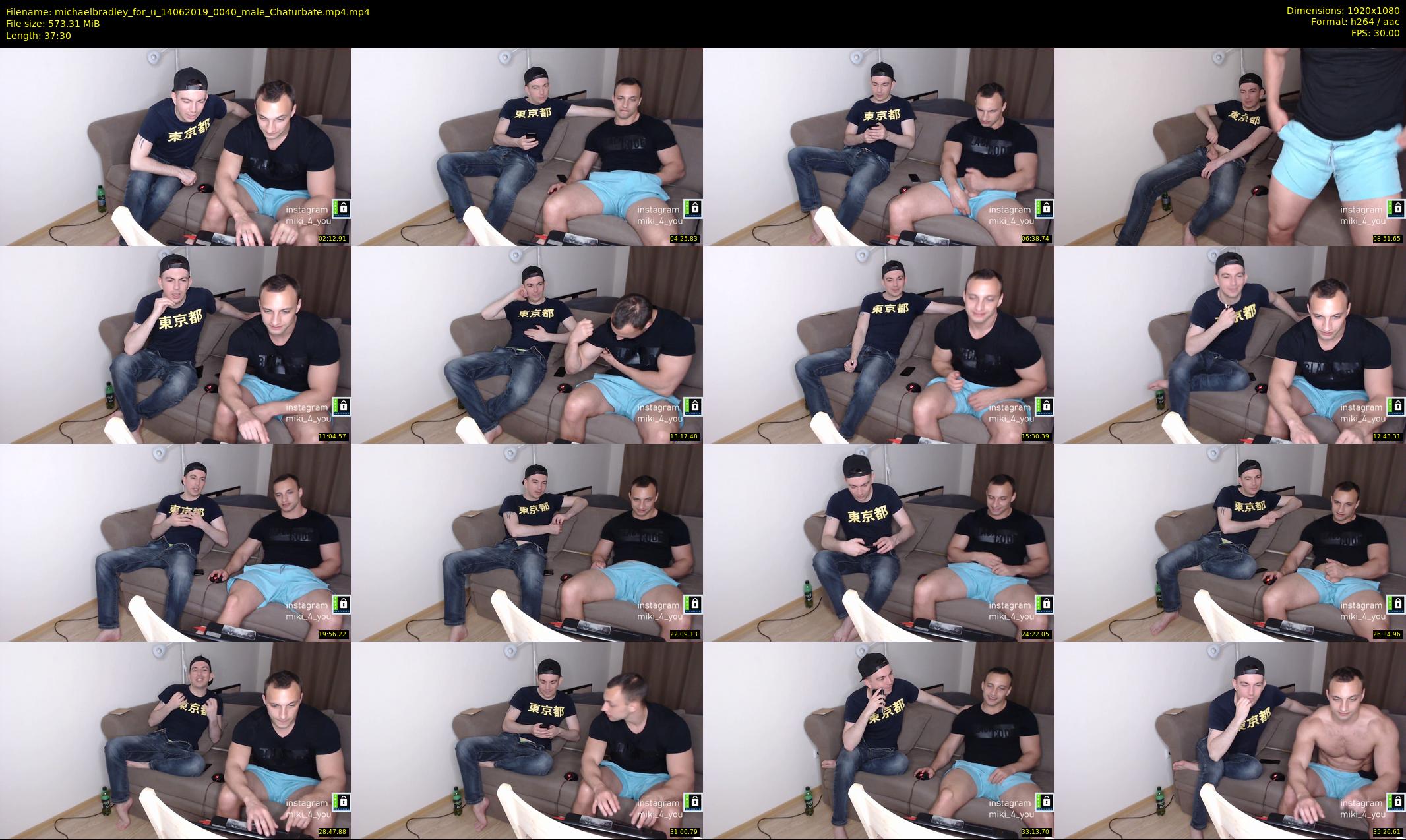 michaelbradley_for_u — 38 minute Chaturbate male cam show recording, 1080p, Jun 14, 2019