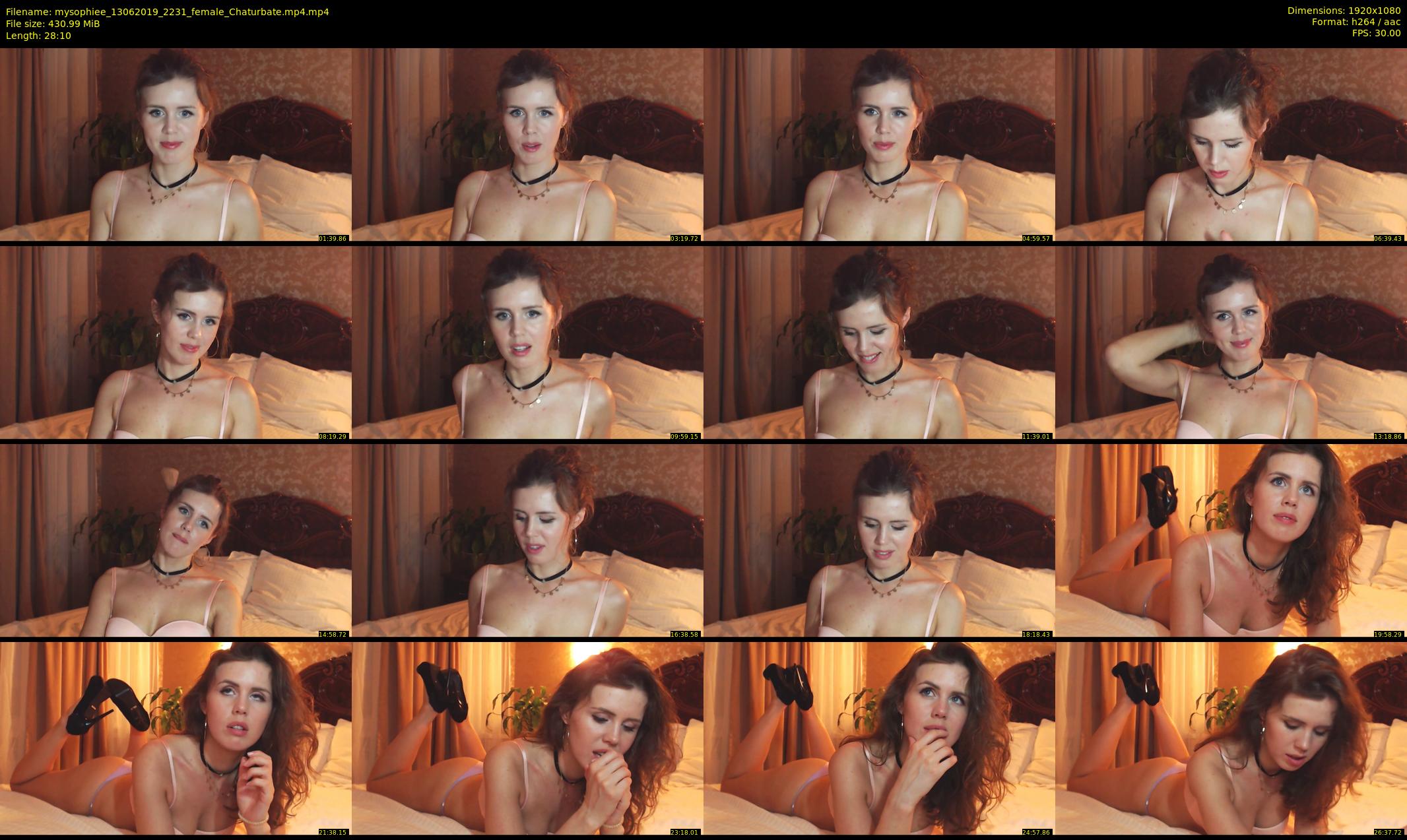 mysophiee — 29 minute Chaturbate female cam show recording, 1080p, Jun 13, 2019