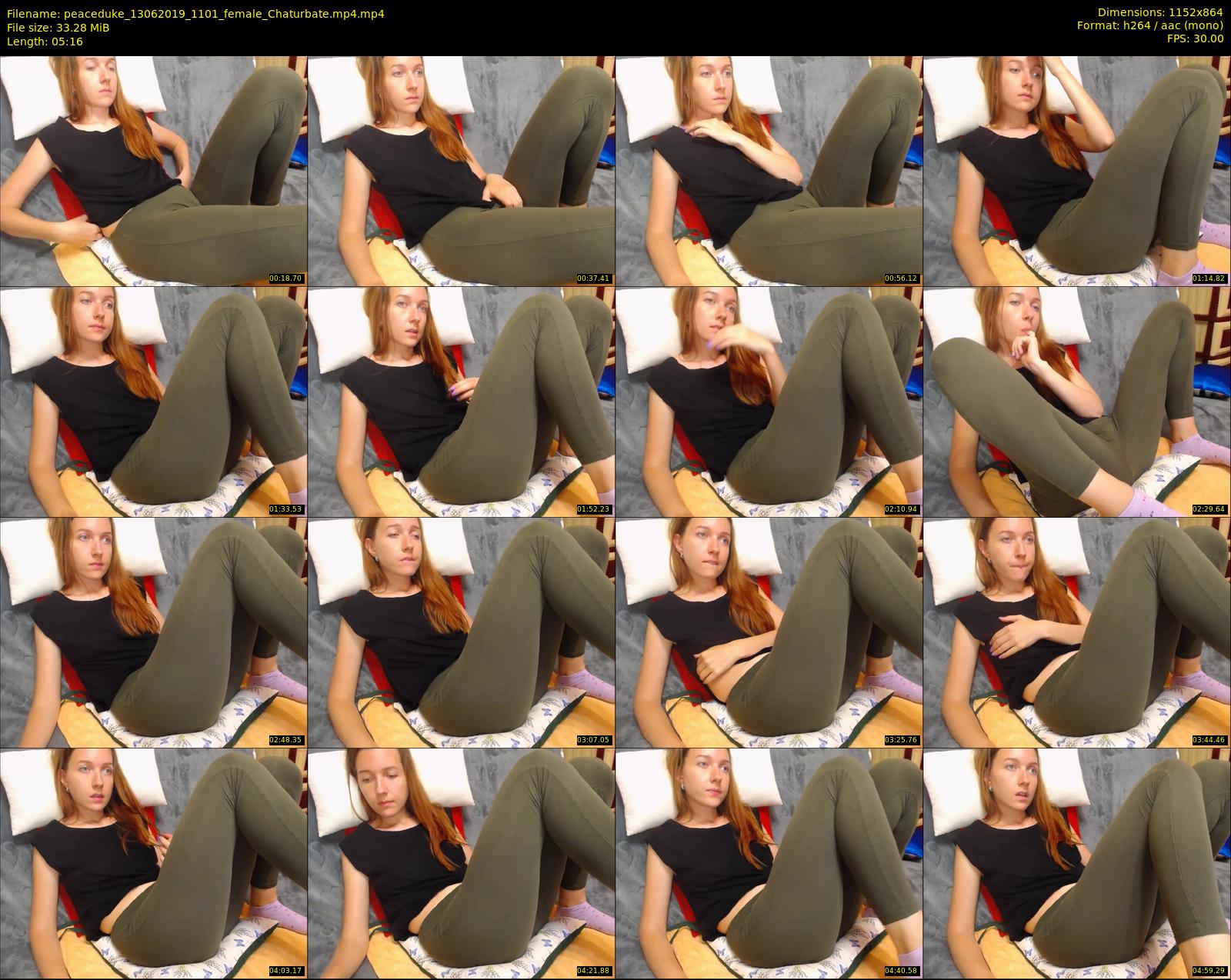 peaceduke — 6 minute Chaturbate female cam show recording, 720p, Jun 13, 2019