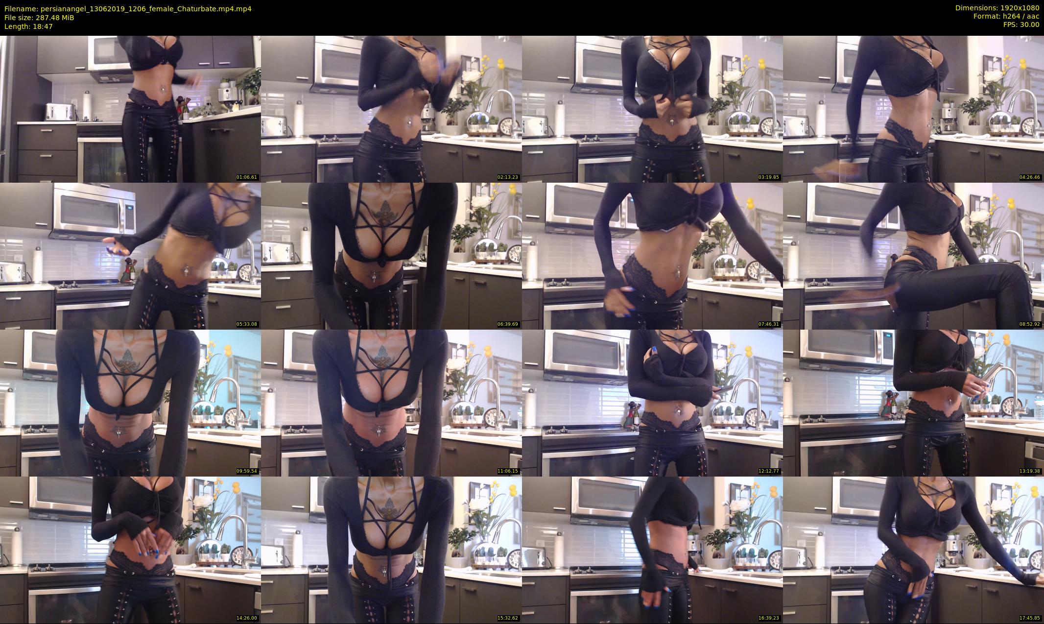 persianangel — 19 minute Chaturbate female cam show recording, 1080p, Jun 13, 2019