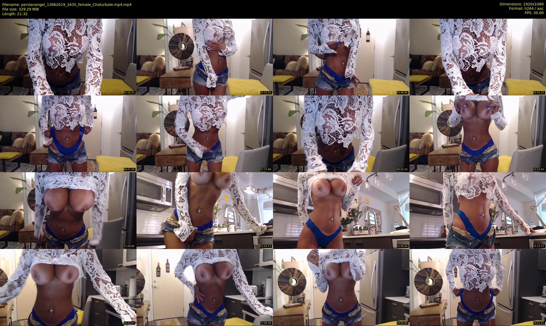 persianangel — 22 minute Chaturbate female cam show recording, 1080p, Jun 13, 2019