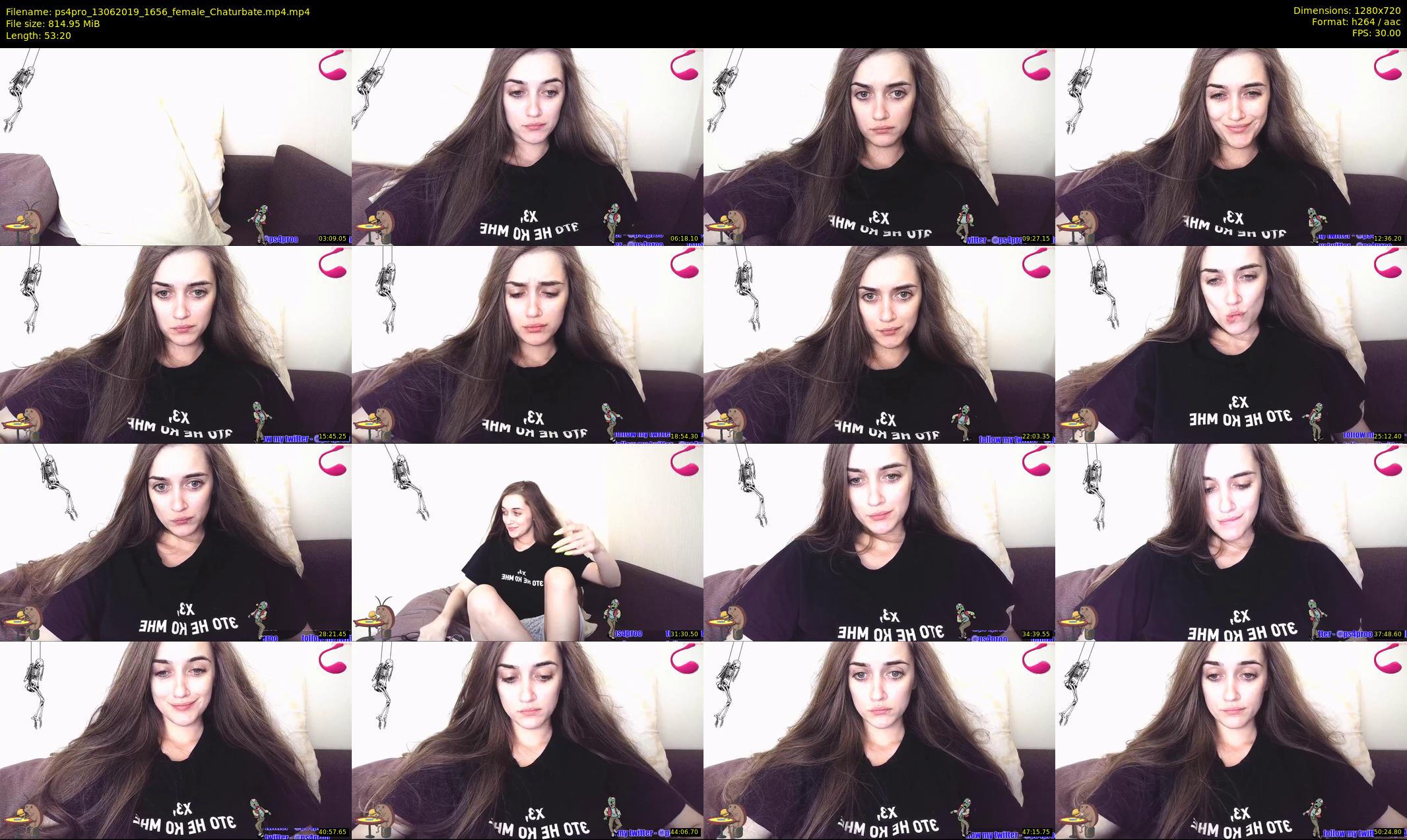 ps4pro — 54 minute Chaturbate female cam show recording, 720p, Jun 13, 2019