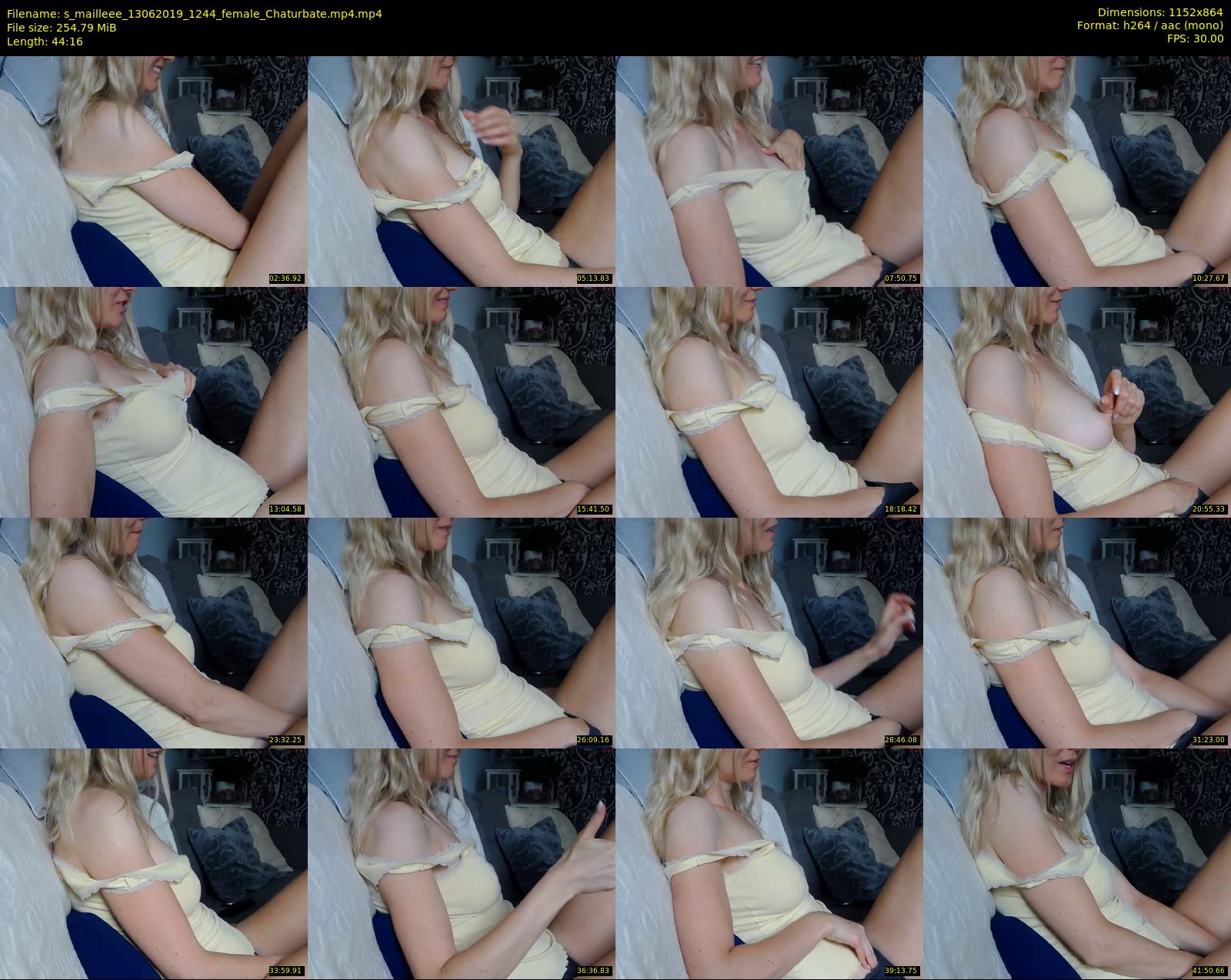 s_mailleee — 45 minute Chaturbate female cam show recording, 720p, Jun 13, 2019