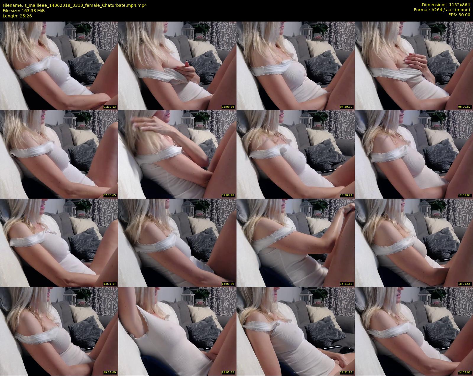 s_mailleee — 26 minute Chaturbate female cam show recording, 720p, Jun 14, 2019
