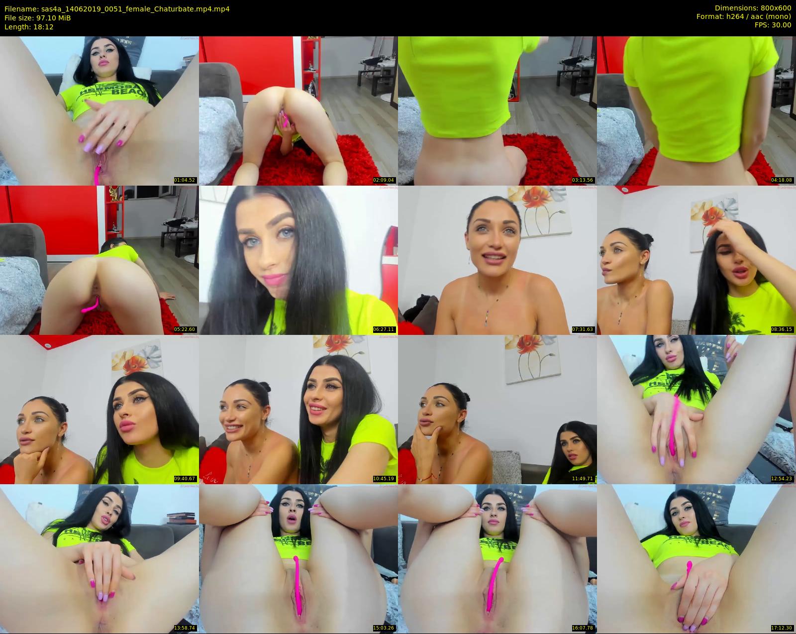 sas4a — 19 minute Chaturbate female cam show recording, 480p, Jun 14, 2019