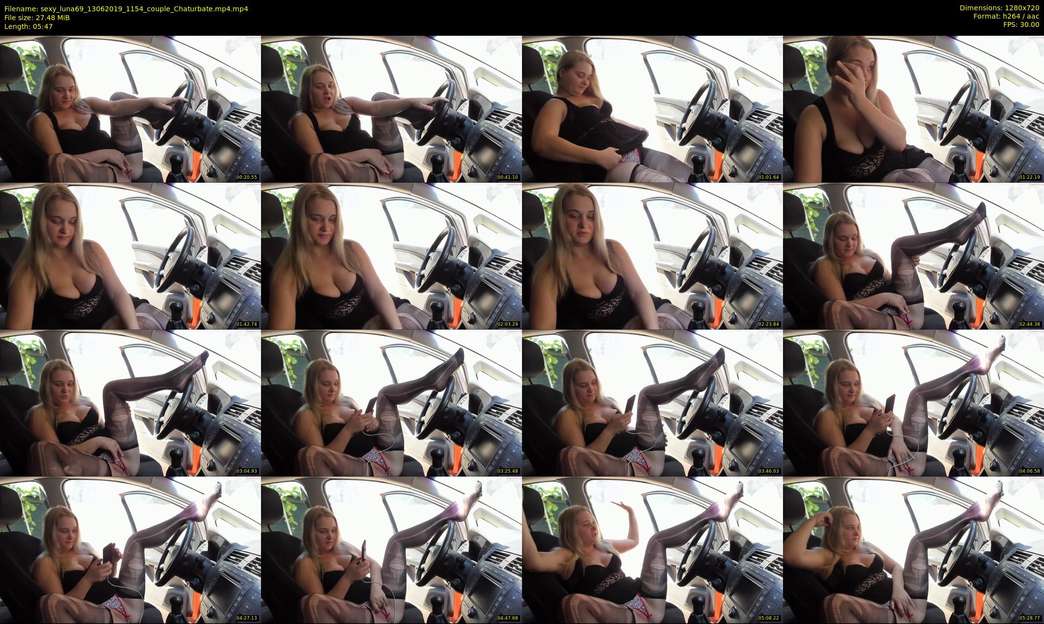 sexy_luna69 — 6 minute Chaturbate couple cam show recording, 720p, Jun 13, 2019