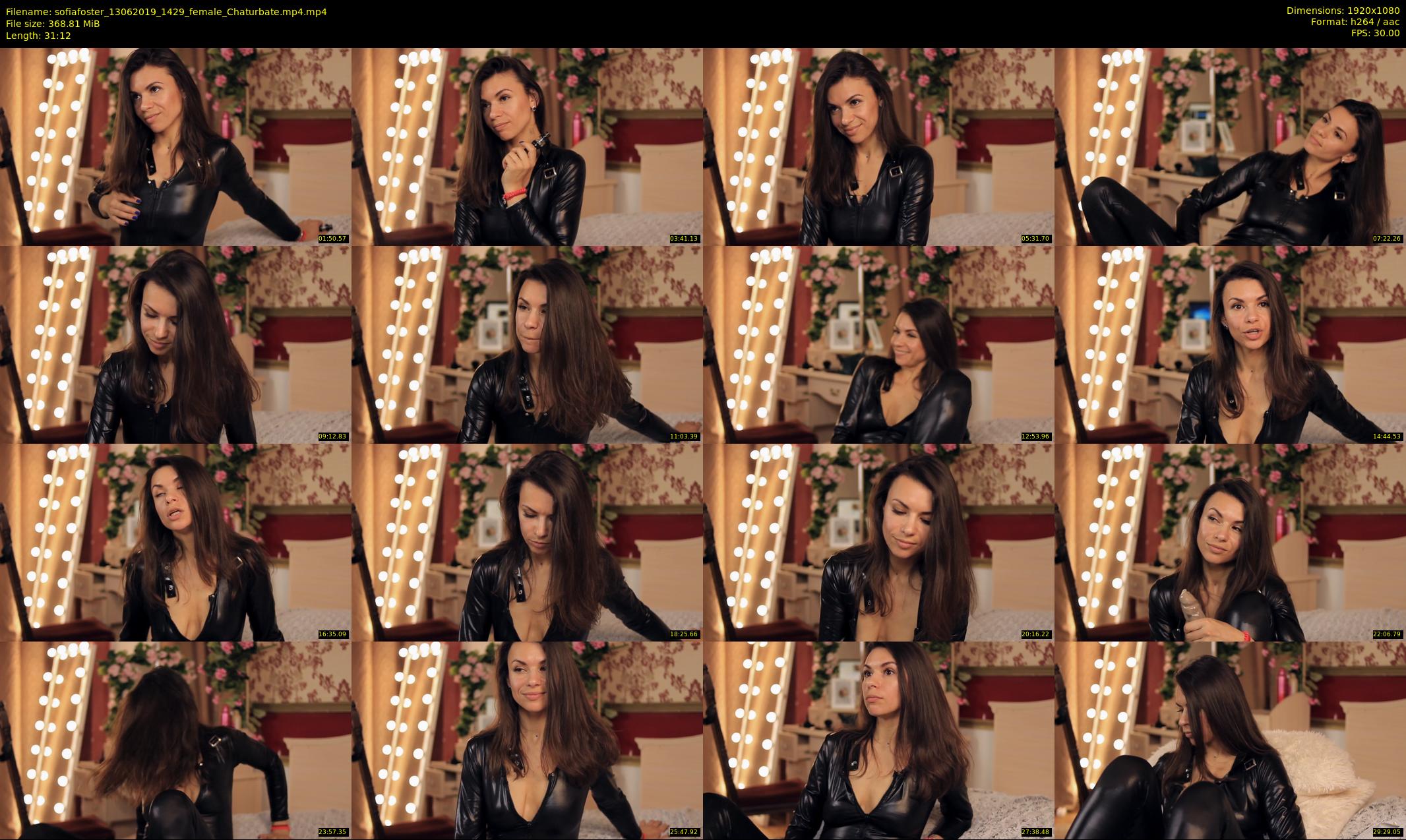 sofiafoster — 32 minute Chaturbate female cam show recording, 1080p, Jun 13, 2019