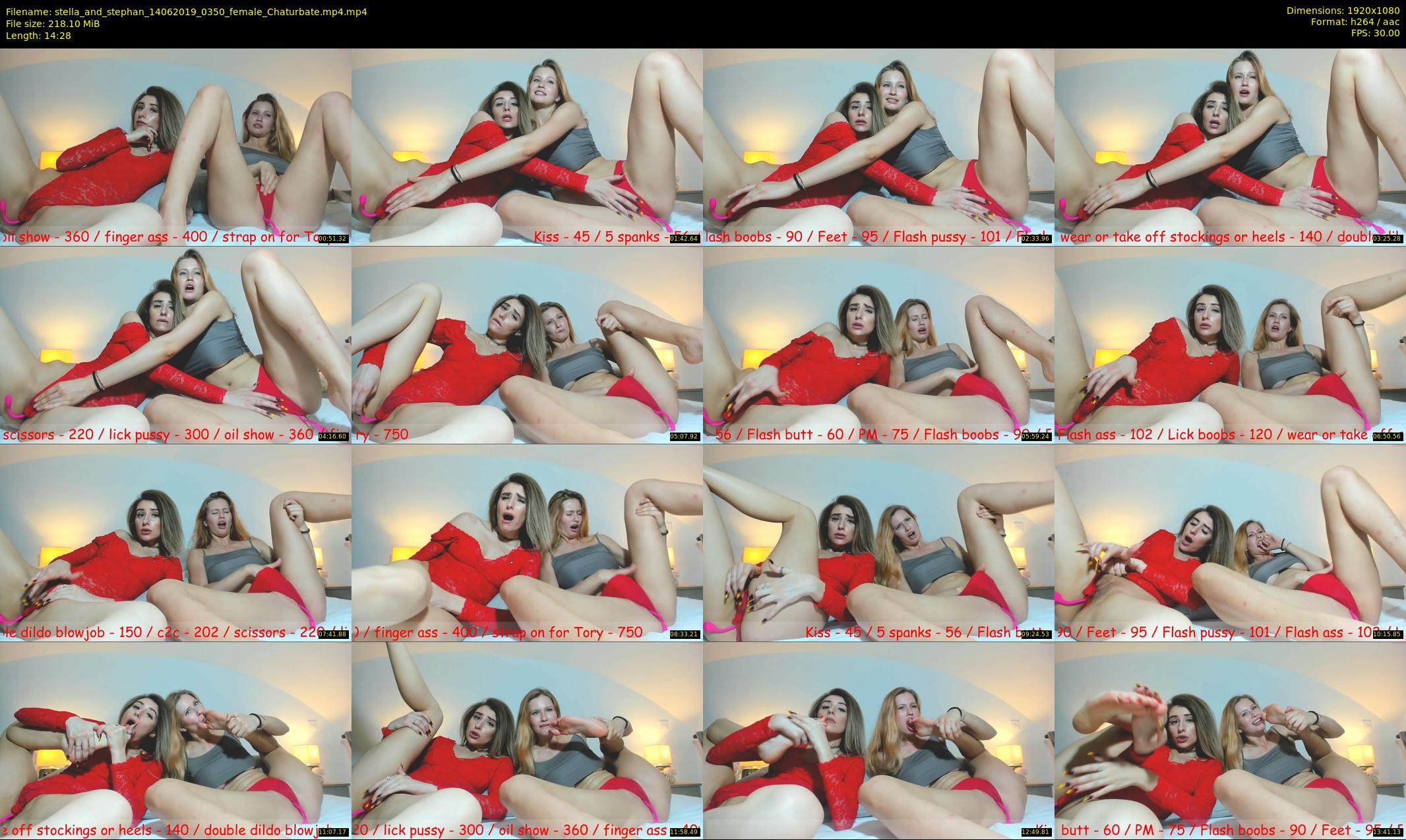 stella_and_stephan — 15 minute Chaturbate couple cam show recording, 1080p, Jun 14, 2019