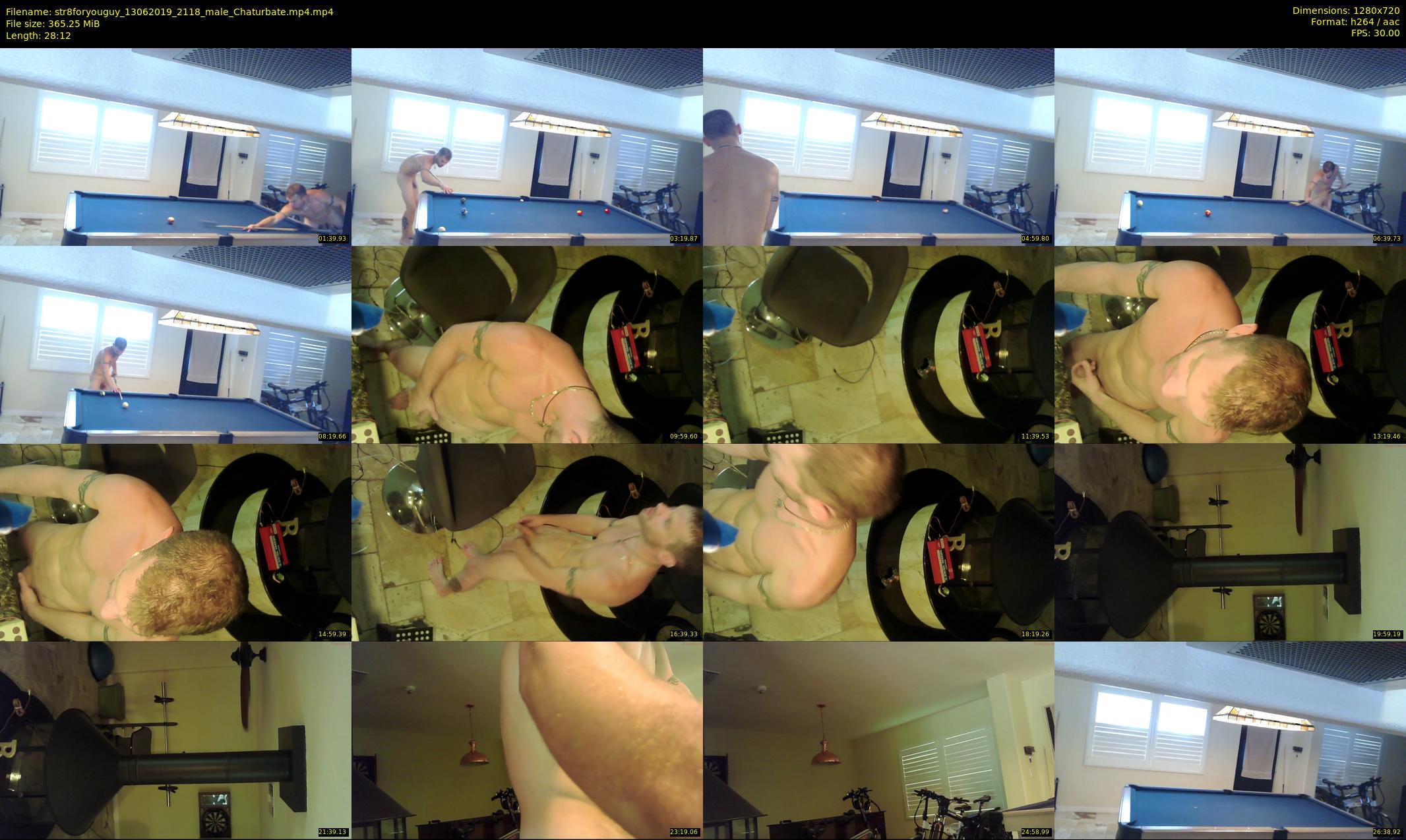 str8foryouguy — 29 minute Chaturbate male cam show recording, 720p, Jun 13, 2019