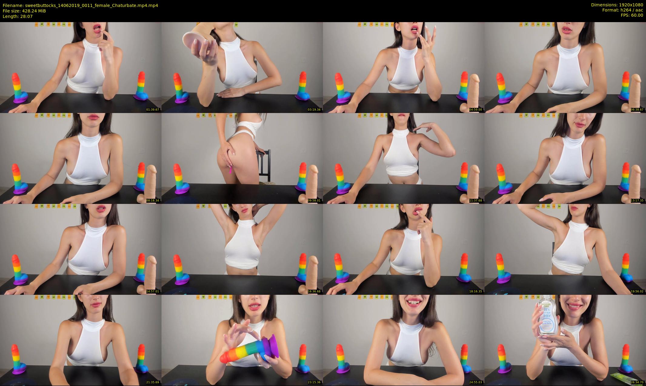 sweetbuttocks — 29 minute Chaturbate female cam show recording, 1080p, Jun 14, 2019