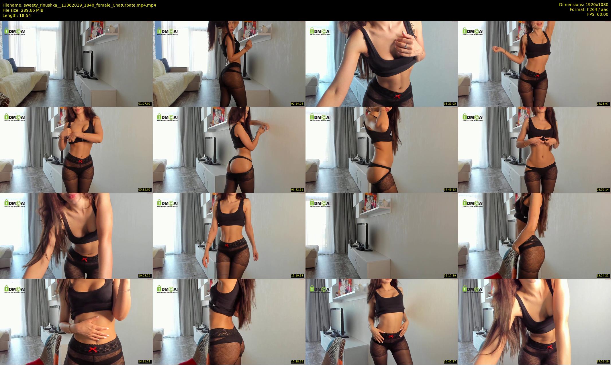 sweety_rinushka_ — 19 minute Chaturbate female cam show recording, 1080p, Jun 13, 2019