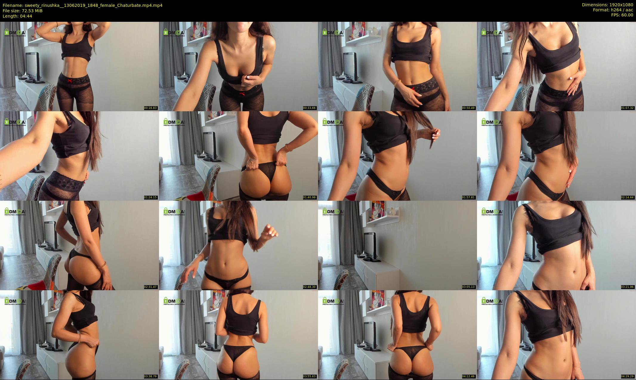 sweety_rinushka_ — 5 minute Chaturbate female cam show recording, 1080p, Jun 13, 2019