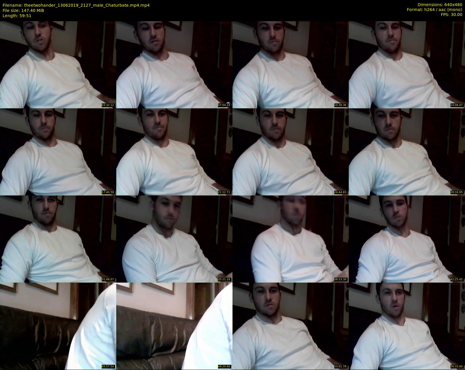 theetwohander — 60 minute Chaturbate male cam show recording, 480p, Jun 13, 2019