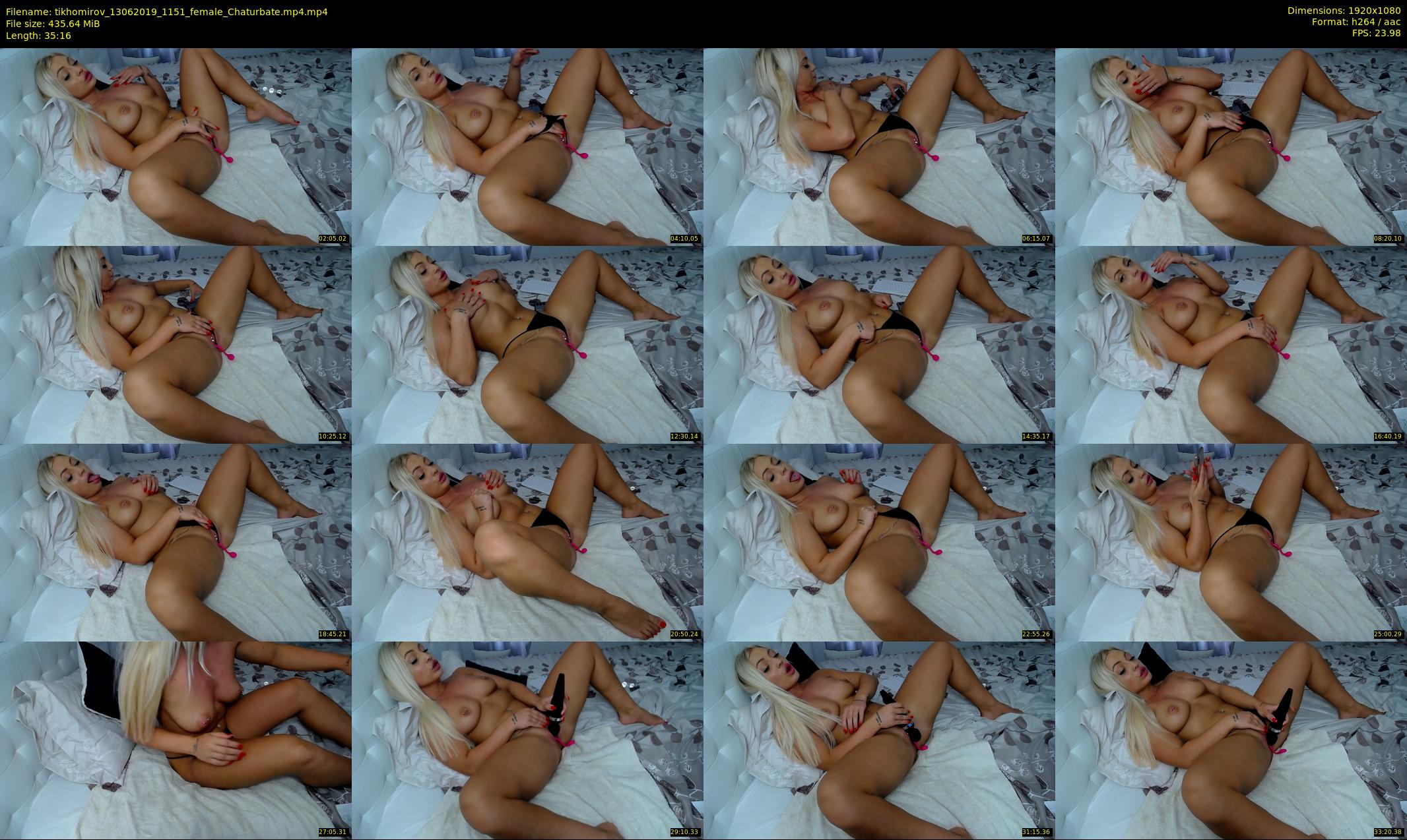 tikhomirov — 36 minute Chaturbate female cam show recording, 1080p, Jun 13, 2019