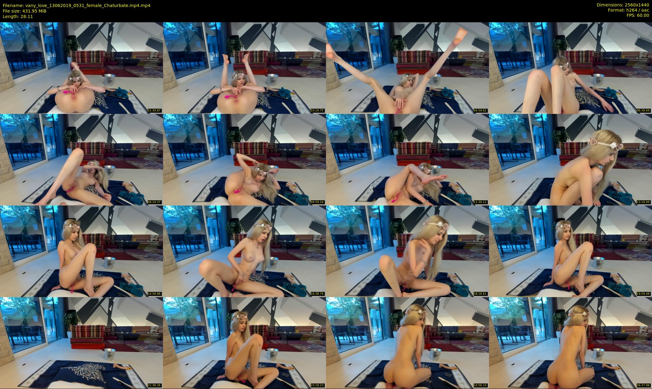 vany_love — 29 minute Chaturbate female cam show recording, 1080p, Jun 13, 2019