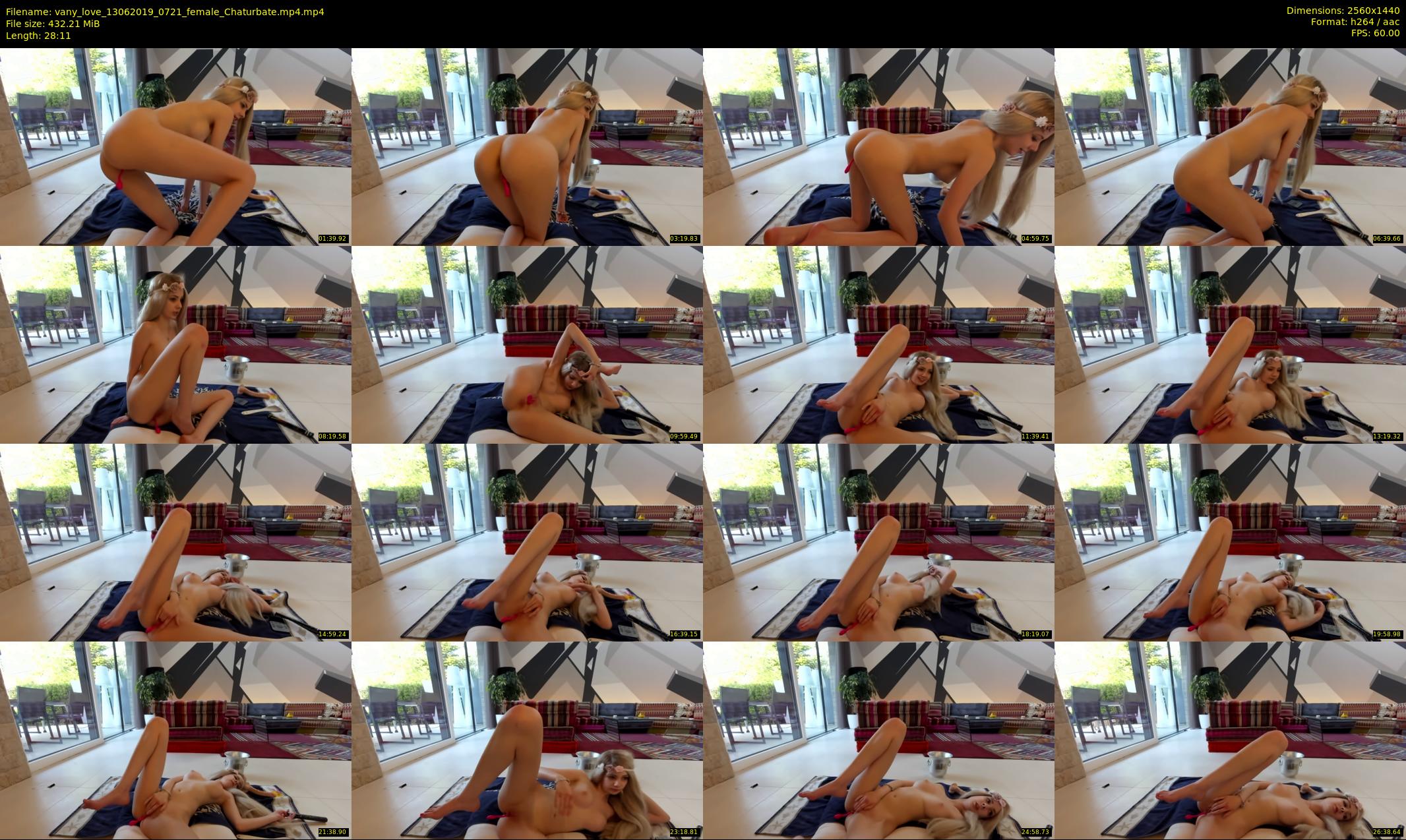 vany_love — 29 minute Chaturbate female cam show recording, 1080p, Jun 13, 2019