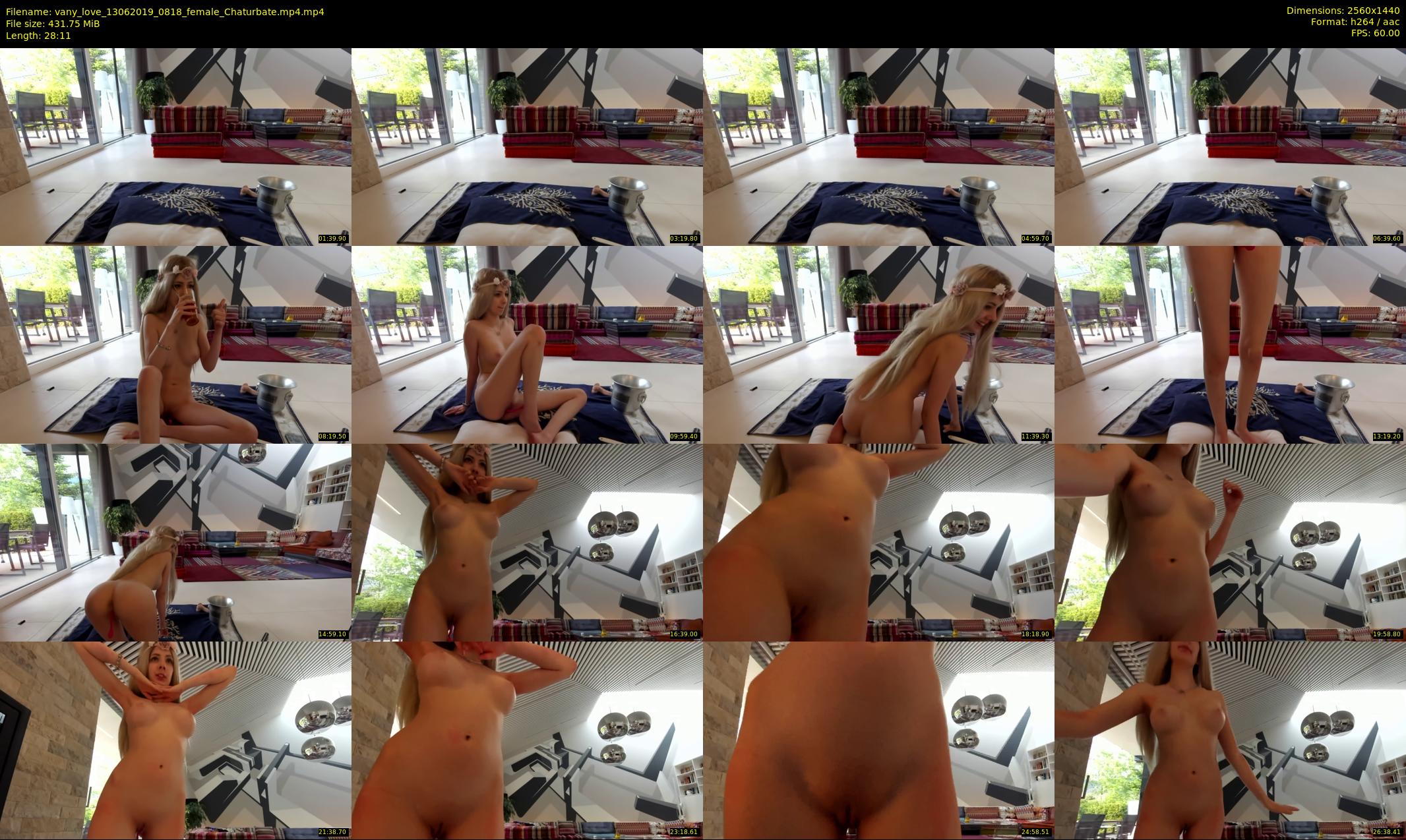vany_love — 29 minute Chaturbate female cam show recording, 1080p, Jun 13, 2019