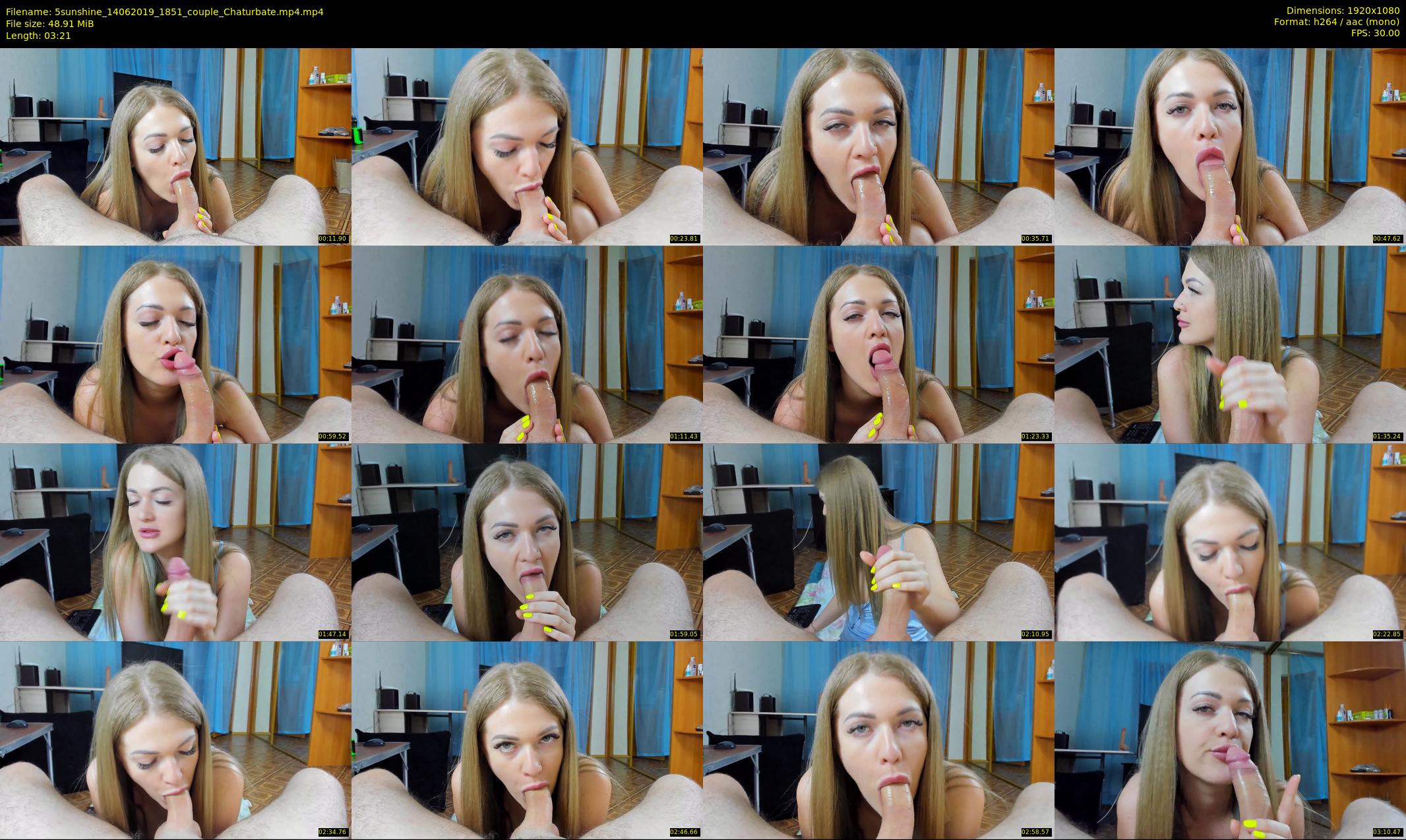 5sunshine — 4 minute Chaturbate couple cam show recording, 1080p, Jun 14, 2019