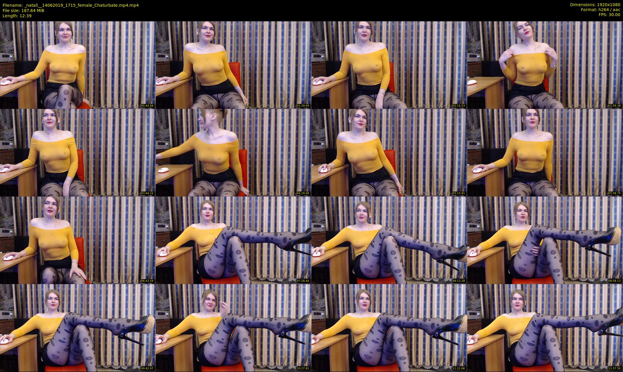 _natali_ — 13 minute Chaturbate female cam show recording, 1080p, Jun 14, 2019