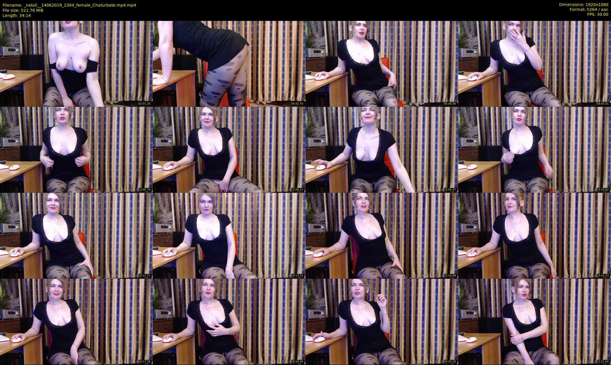 _natali_ — 35 minute Chaturbate female cam show recording, 1080p, Jun 14, 2019