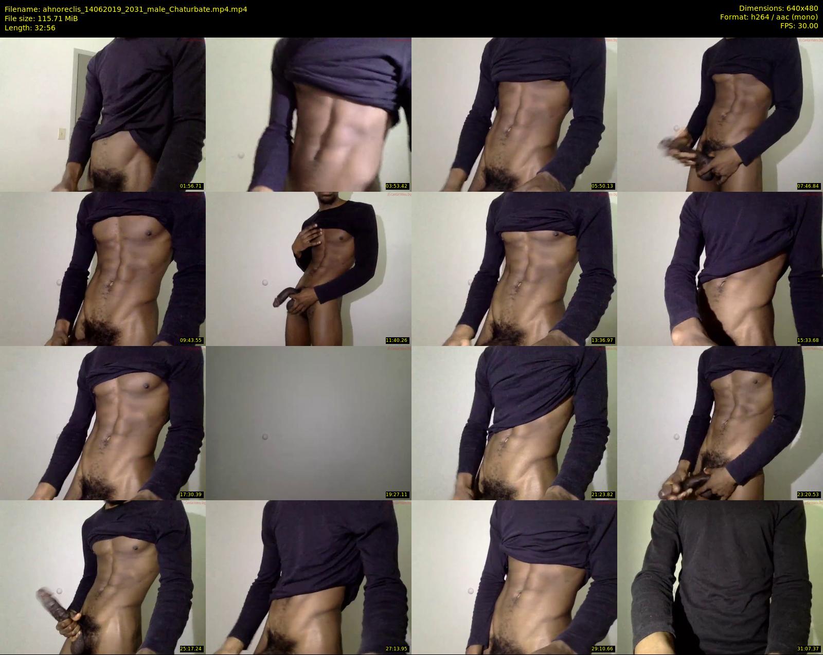 ahnoreclis — 33 minute Chaturbate male cam show recording, 480p, Jun 14, 2019