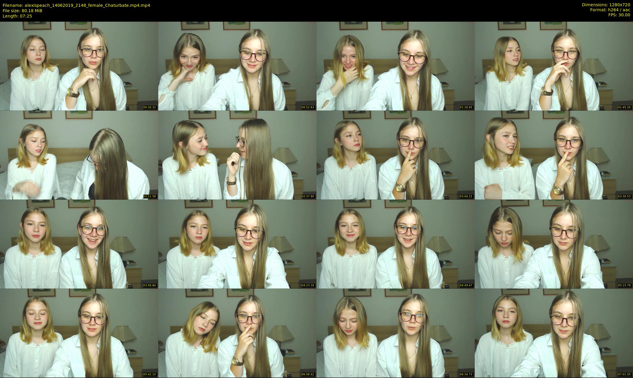 alexispeach — 8 minute Chaturbate female cam show recording, 720p, Jun 14, 2019