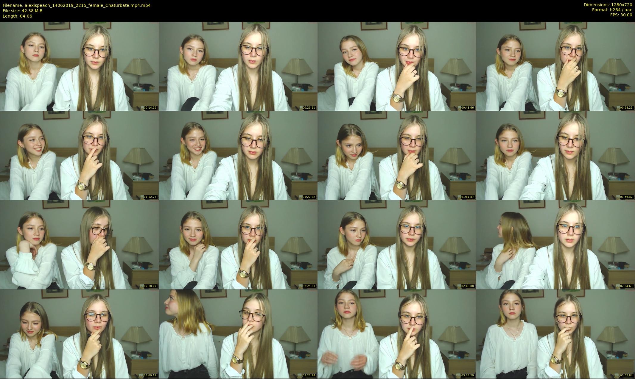 alexispeach — 5 minute Chaturbate female cam show recording, 720p, Jun 14, 2019
