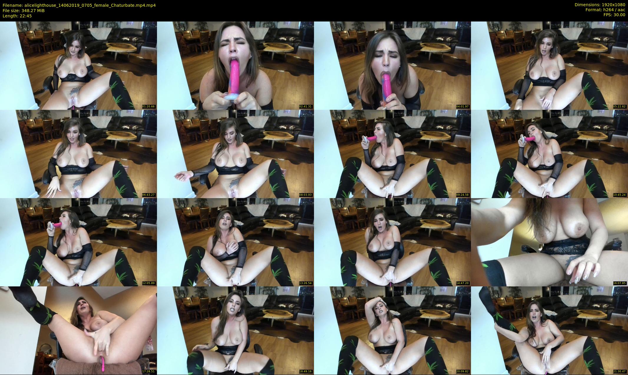 alicelighthouse — 23 minute Chaturbate female cam show recording, 1080p, Jun 14, 2019