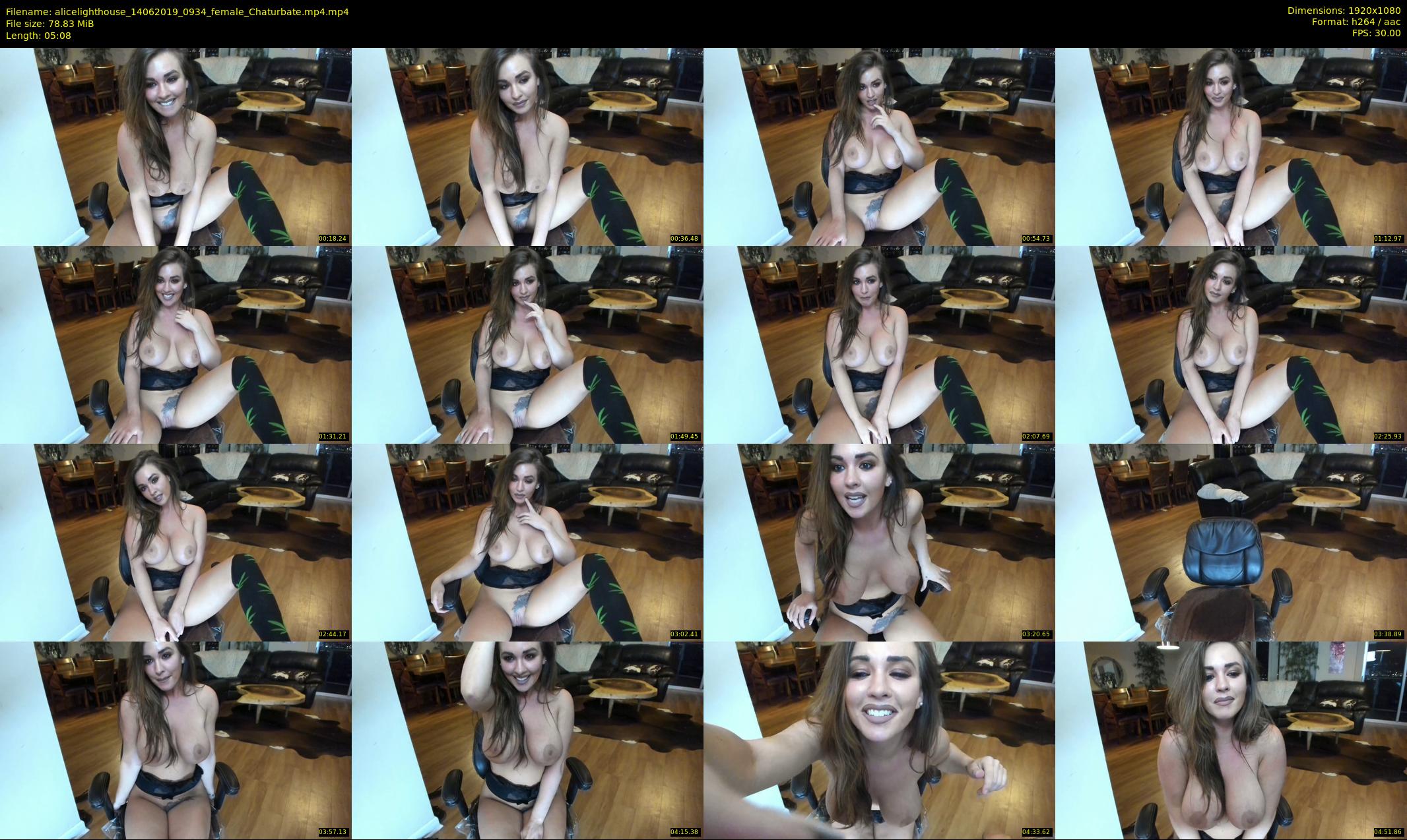 alicelighthouse — 6 minute Chaturbate female cam show recording, 1080p, Jun 14, 2019