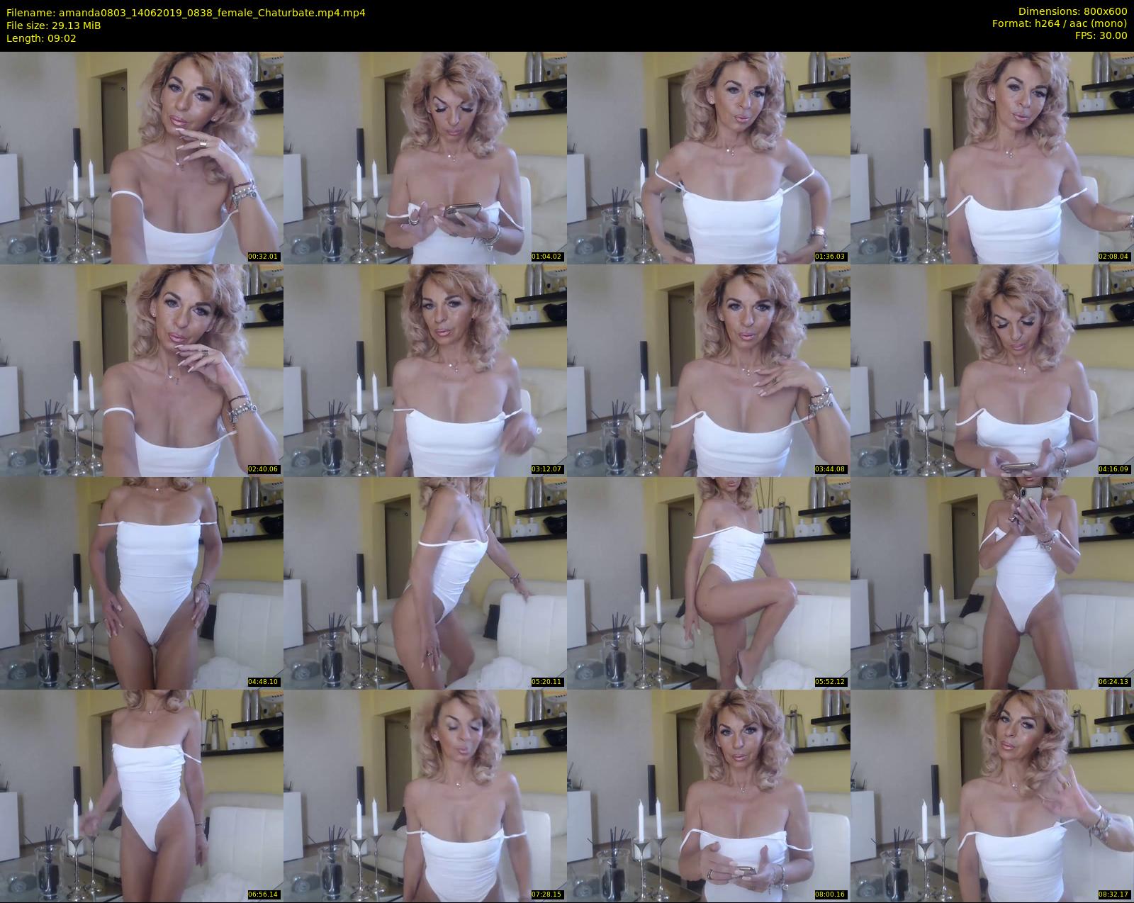amanda0803 — 10 minute Chaturbate female cam show recording, 480p, Jun 14, 2019