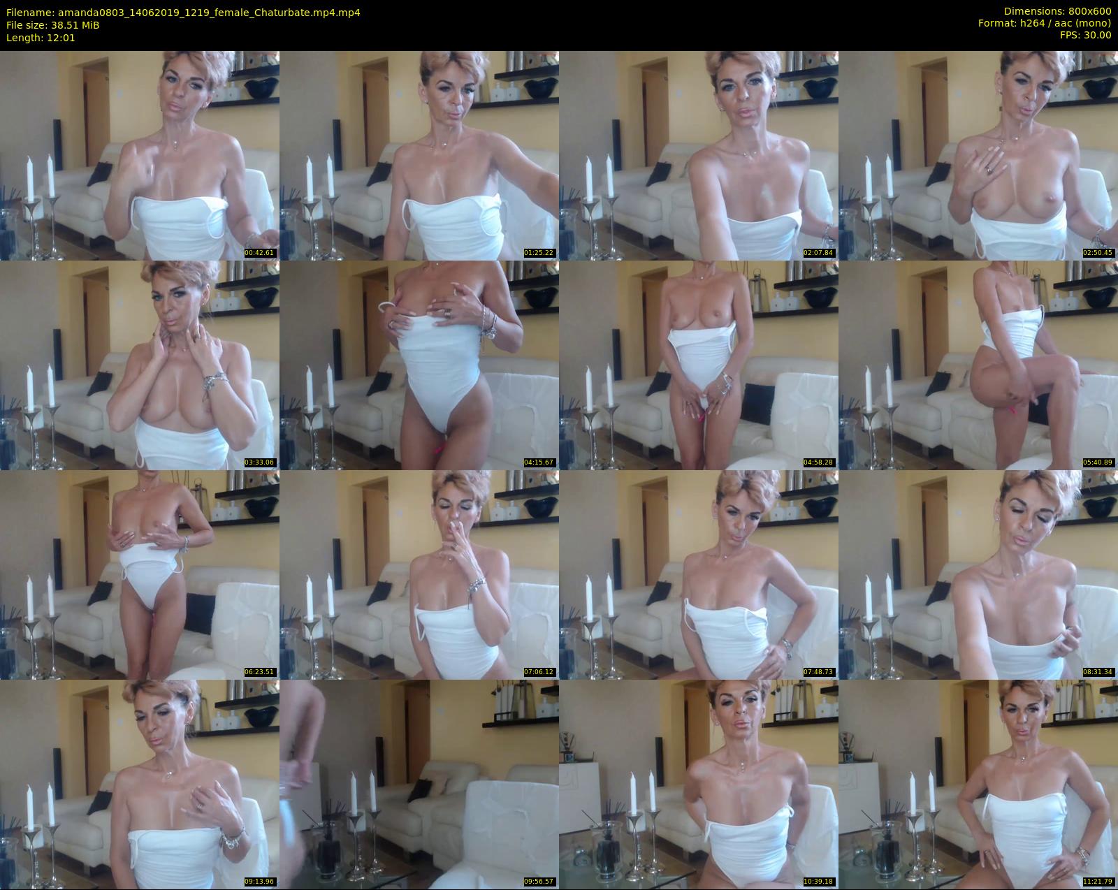 amanda0803 — 13 minute Chaturbate female cam show recording, 480p, Jun 14, 2019