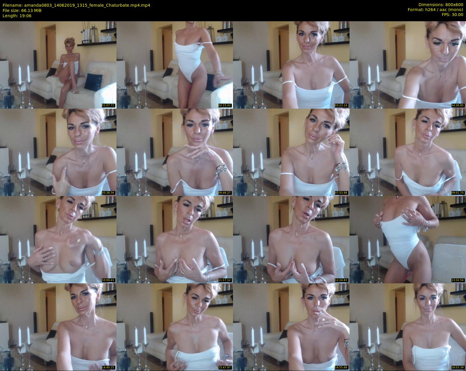amanda0803 — 20 minute Chaturbate female cam show recording, 480p, Jun 14, 2019