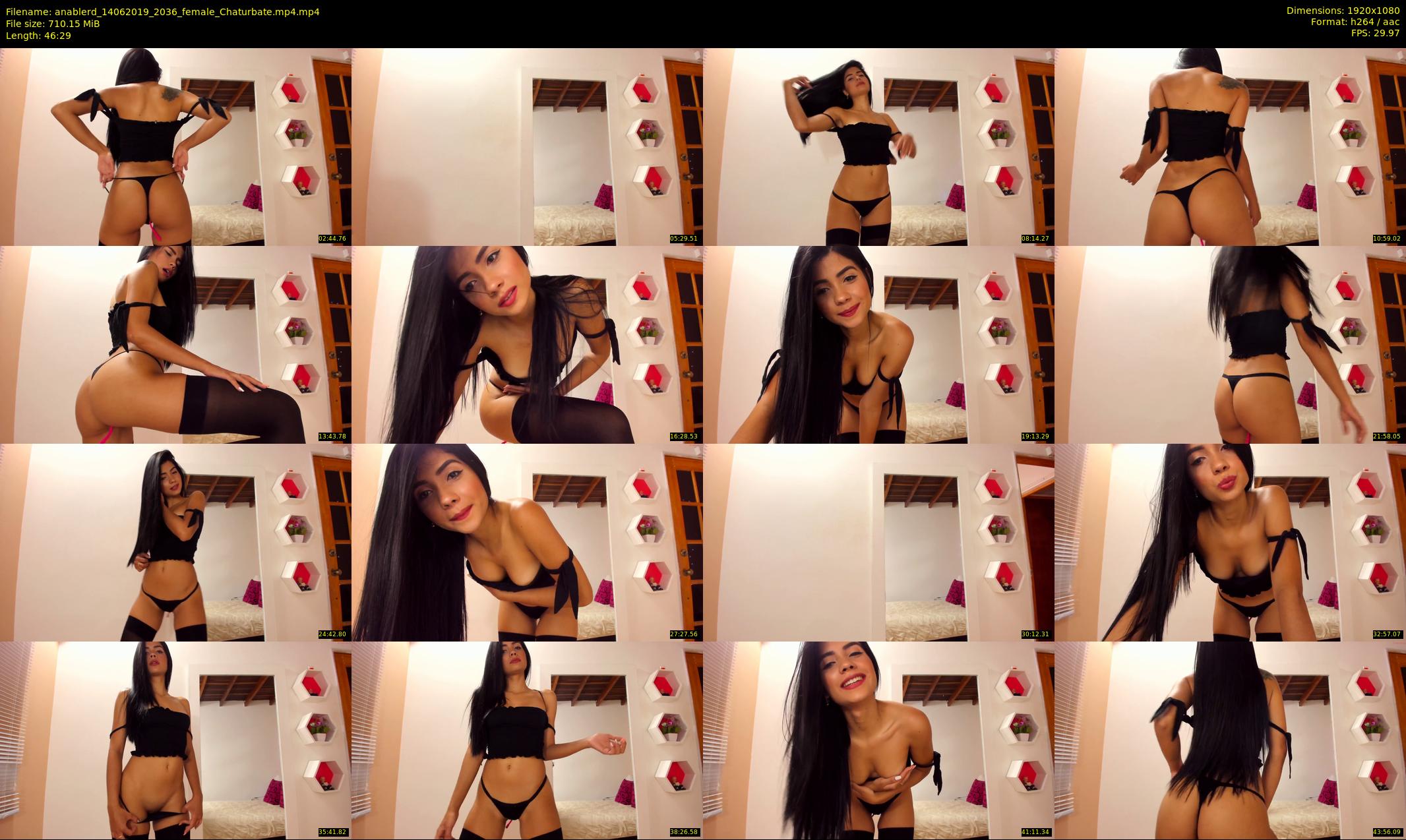 anablerd — 47 minute Chaturbate female cam show recording, 1080p, Jun 14, 2019