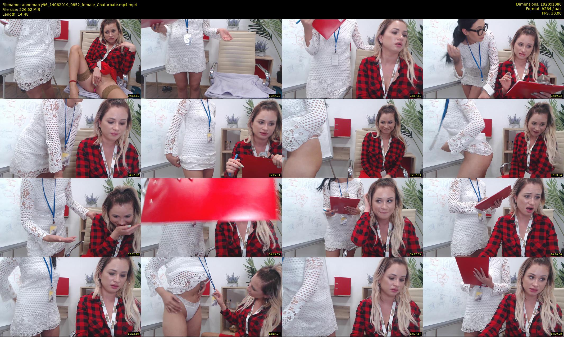 annemarry96 — 15 minute Chaturbate female cam show recording, 1080p, Jun 14, 2019