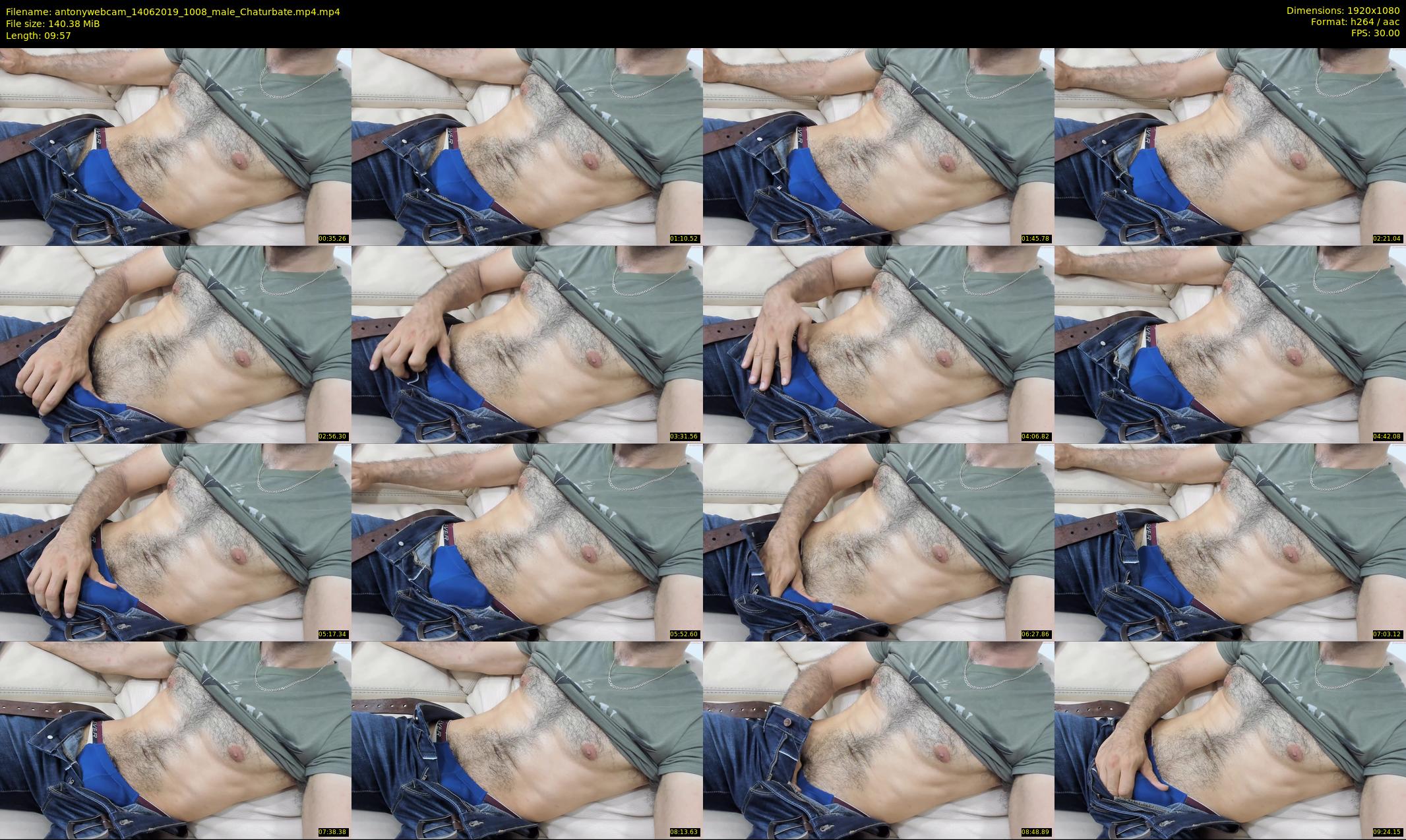 antonywebcam — 10 minute Chaturbate male cam show recording, 1080p, Jun 14, 2019