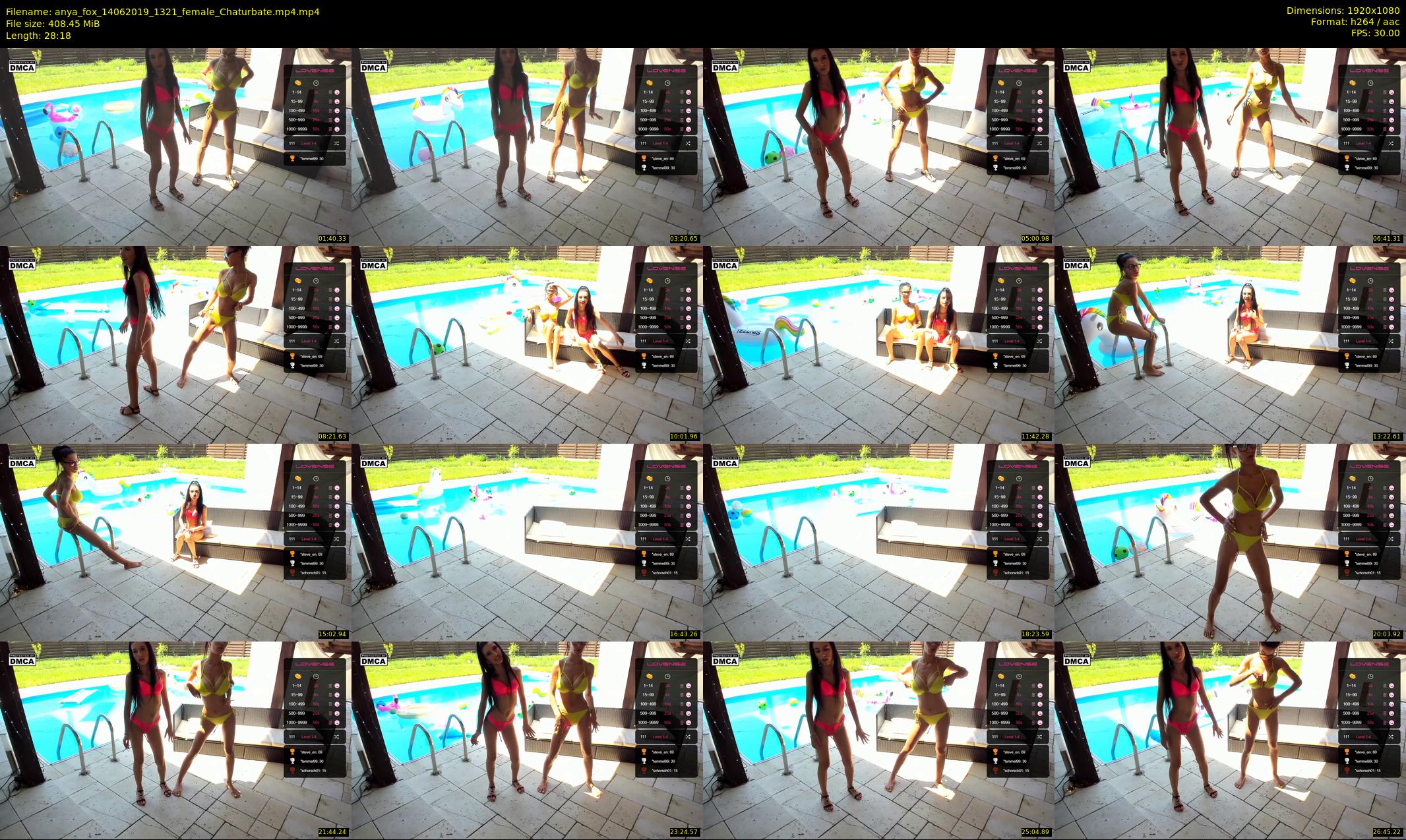 anya_fox — 29 minute Chaturbate female cam show recording, 1080p, Jun 14, 2019