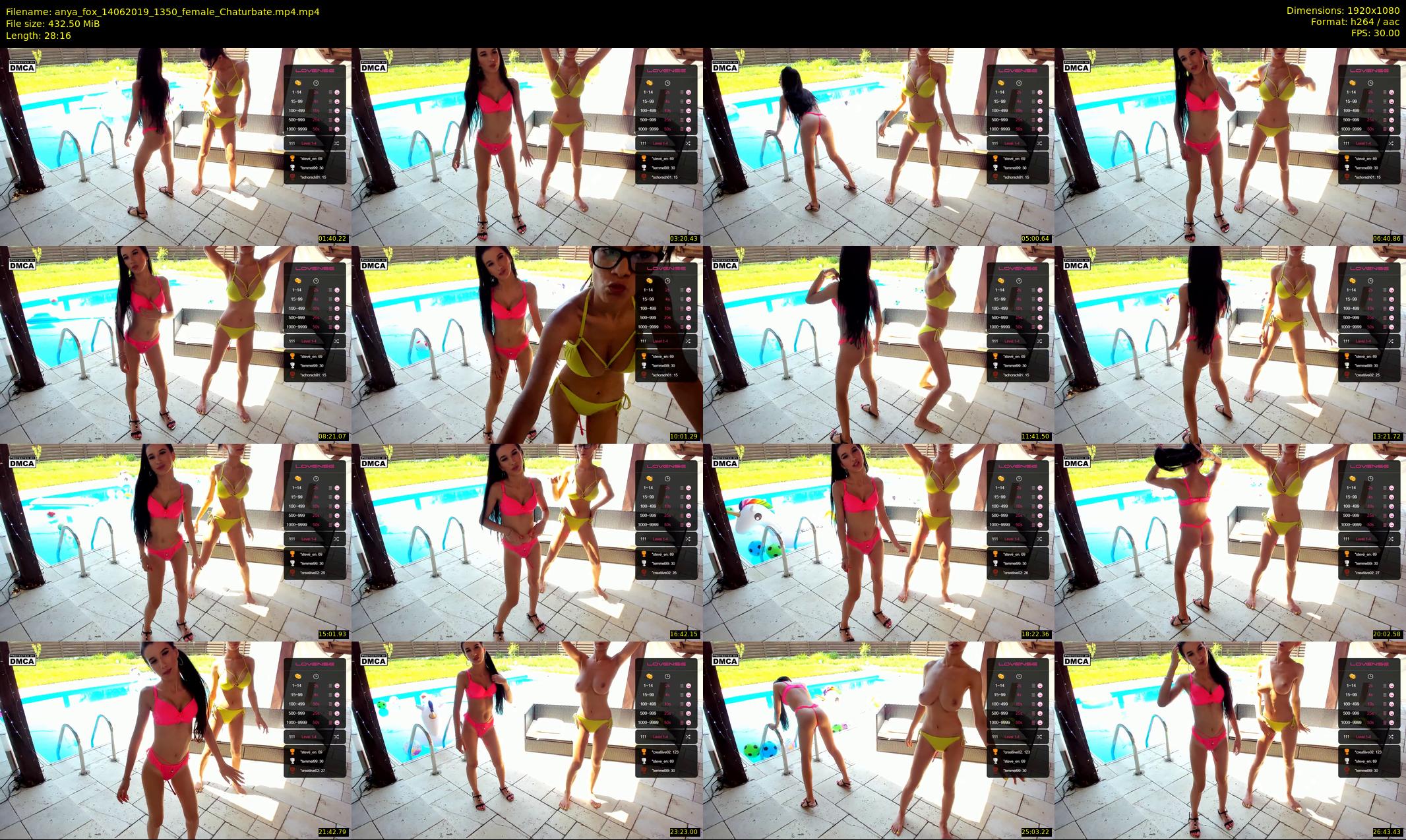 anya_fox — 29 minute Chaturbate female cam show recording, 1080p, Jun 14, 2019