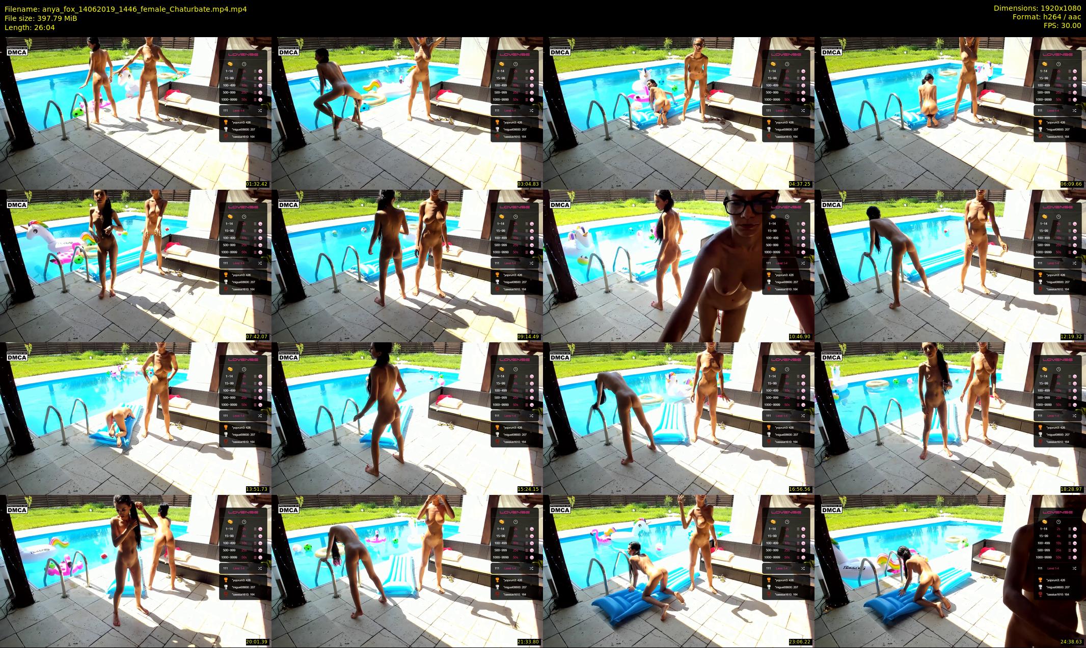 anya_fox — 27 minute Chaturbate female cam show recording, 1080p, Jun 14, 2019