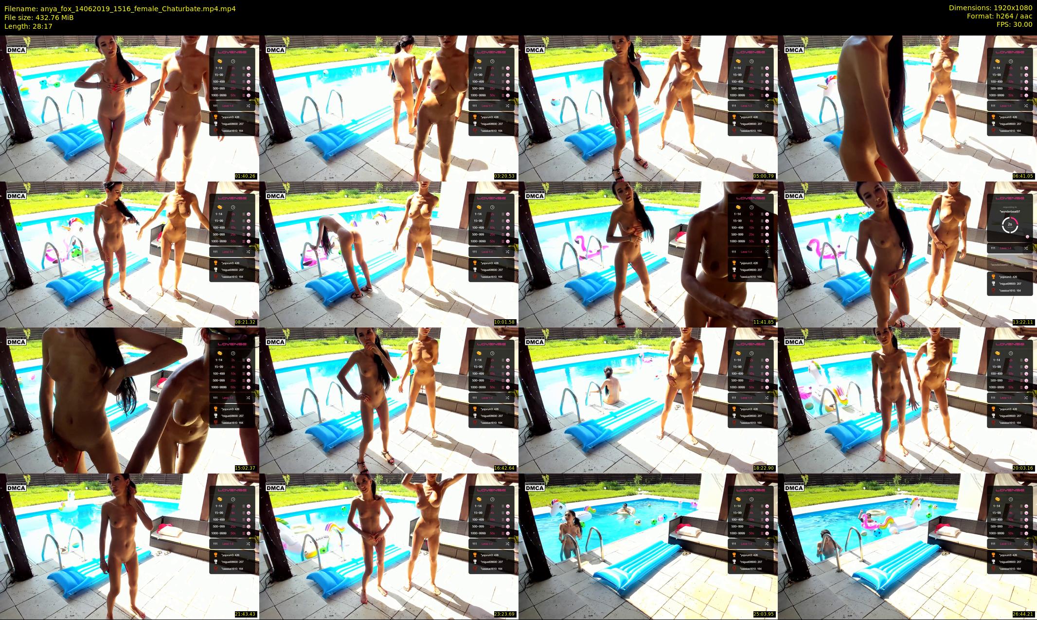 anya_fox — 29 minute Chaturbate female cam show recording, 1080p, Jun 14, 2019