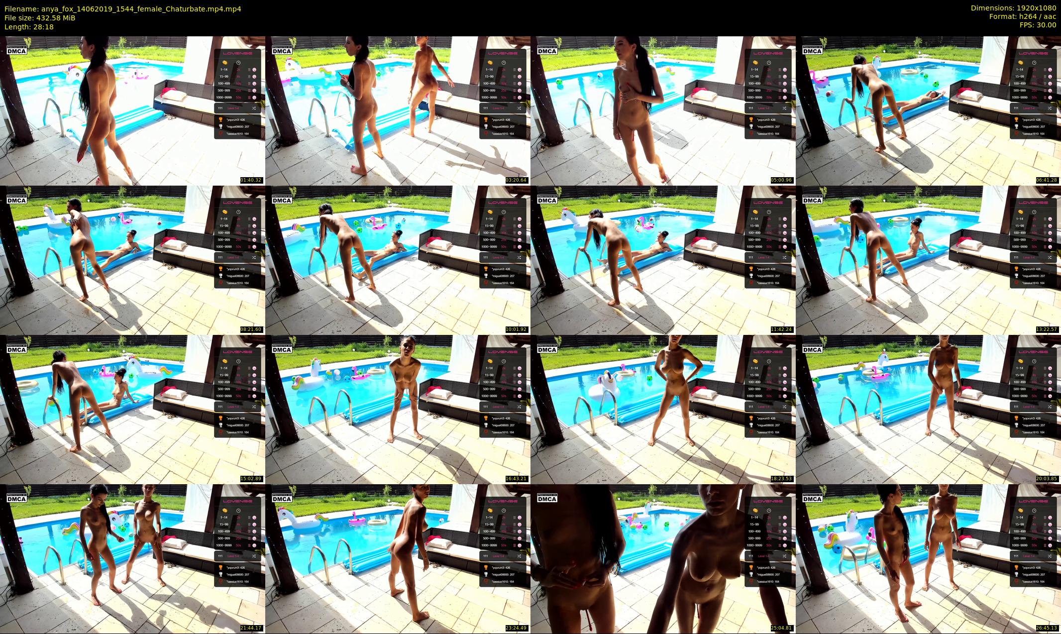 anya_fox — 29 minute Chaturbate female cam show recording, 1080p, Jun 14, 2019