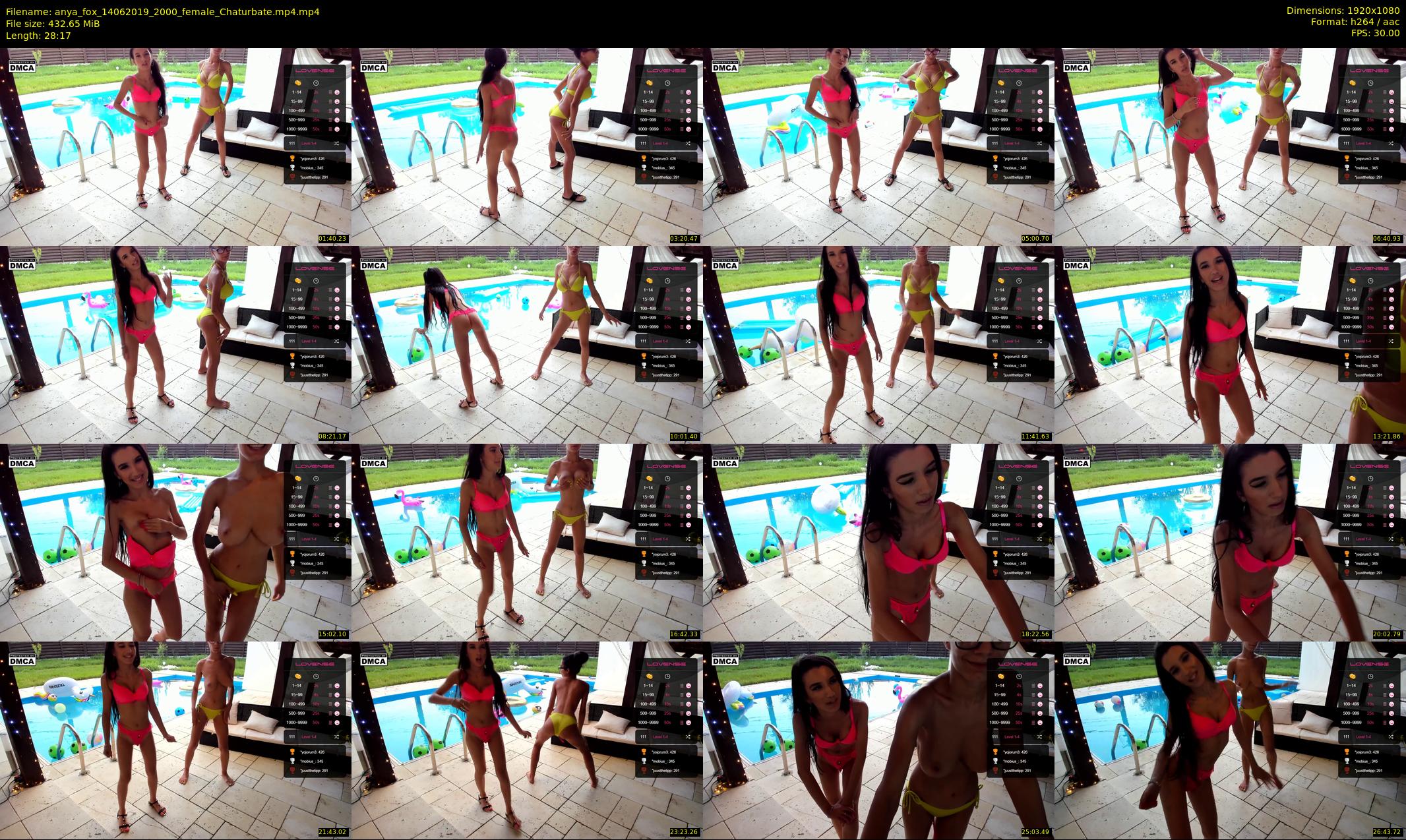 anya_fox — 29 minute Chaturbate female cam show recording, 1080p, Jun 14, 2019