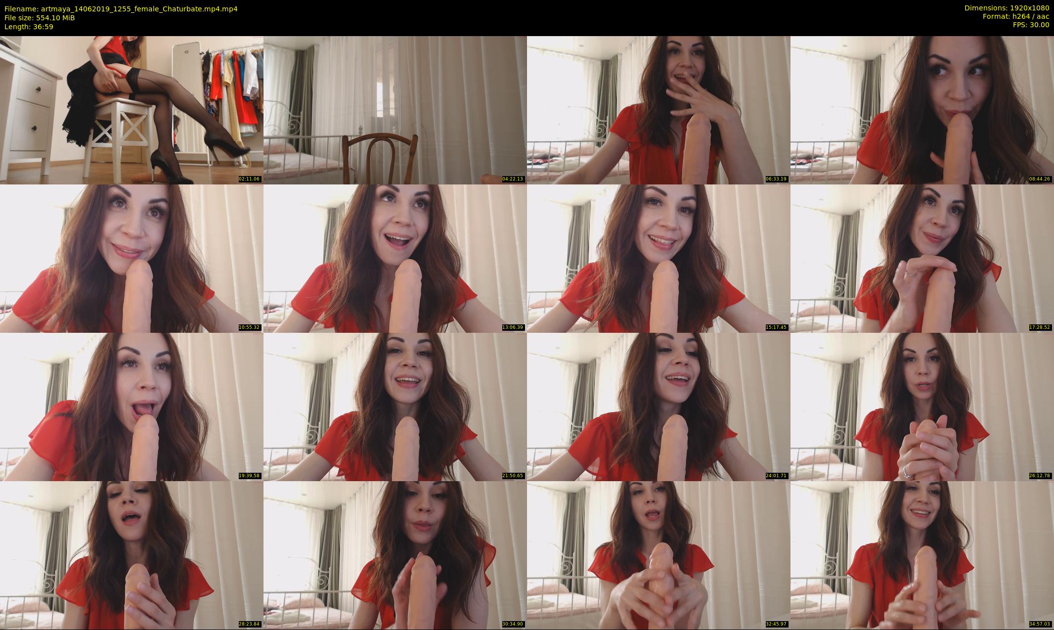 artmaya — 37 minute Chaturbate female cam show recording, 1080p, Jun 14, 2019