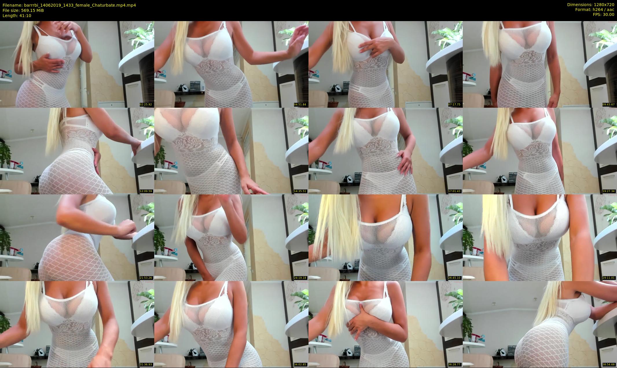 barrrbi — 42 minute Chaturbate female cam show recording, 720p, Jun 14, 2019