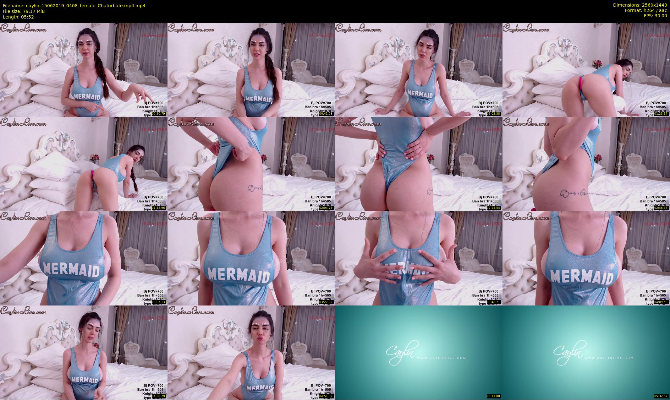 caylin — 6 minute Chaturbate female cam show recording, 1080p, Jun 15, 2019
