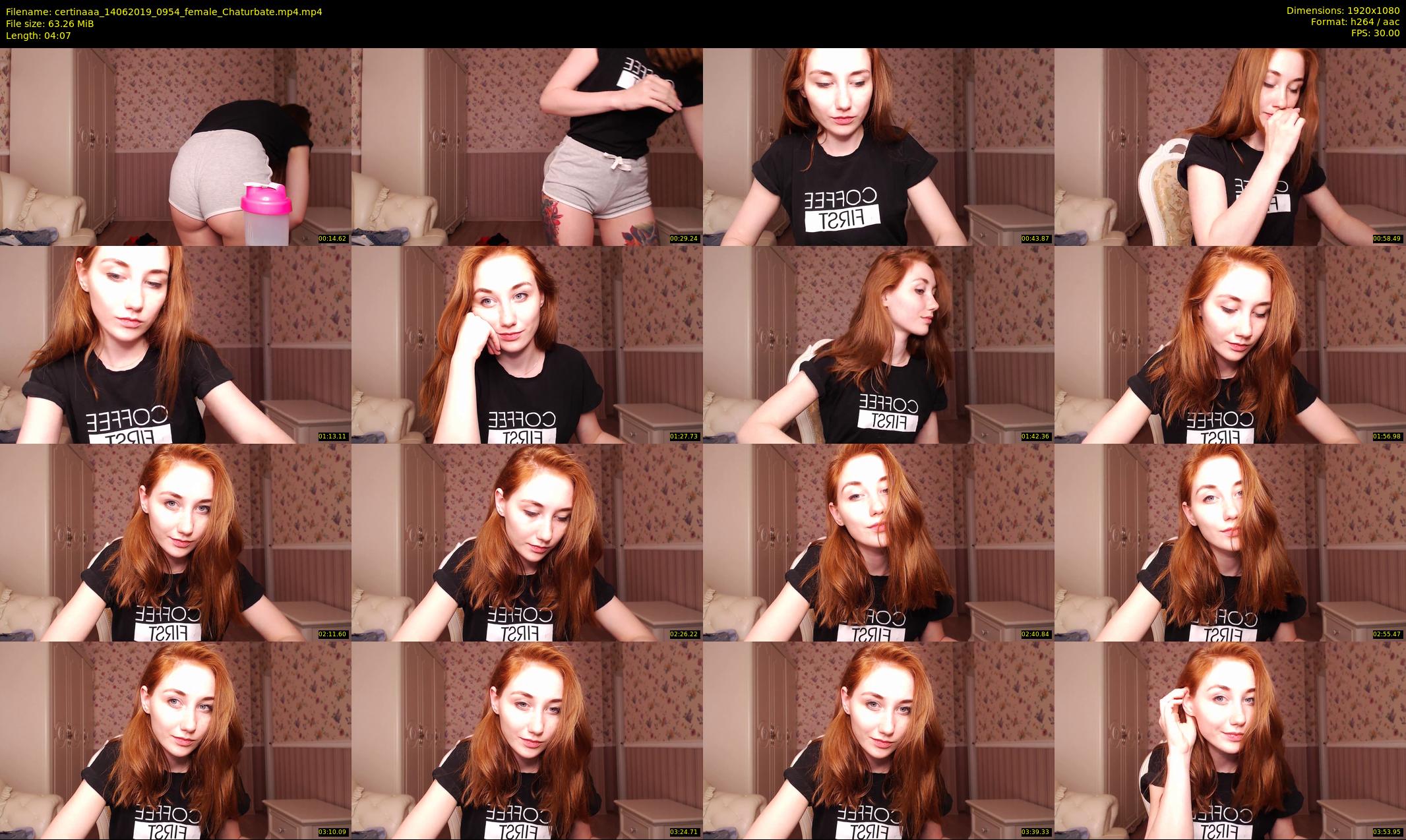 certinaaa — 5 minute Chaturbate female cam show recording, 1080p, Jun 14, 2019